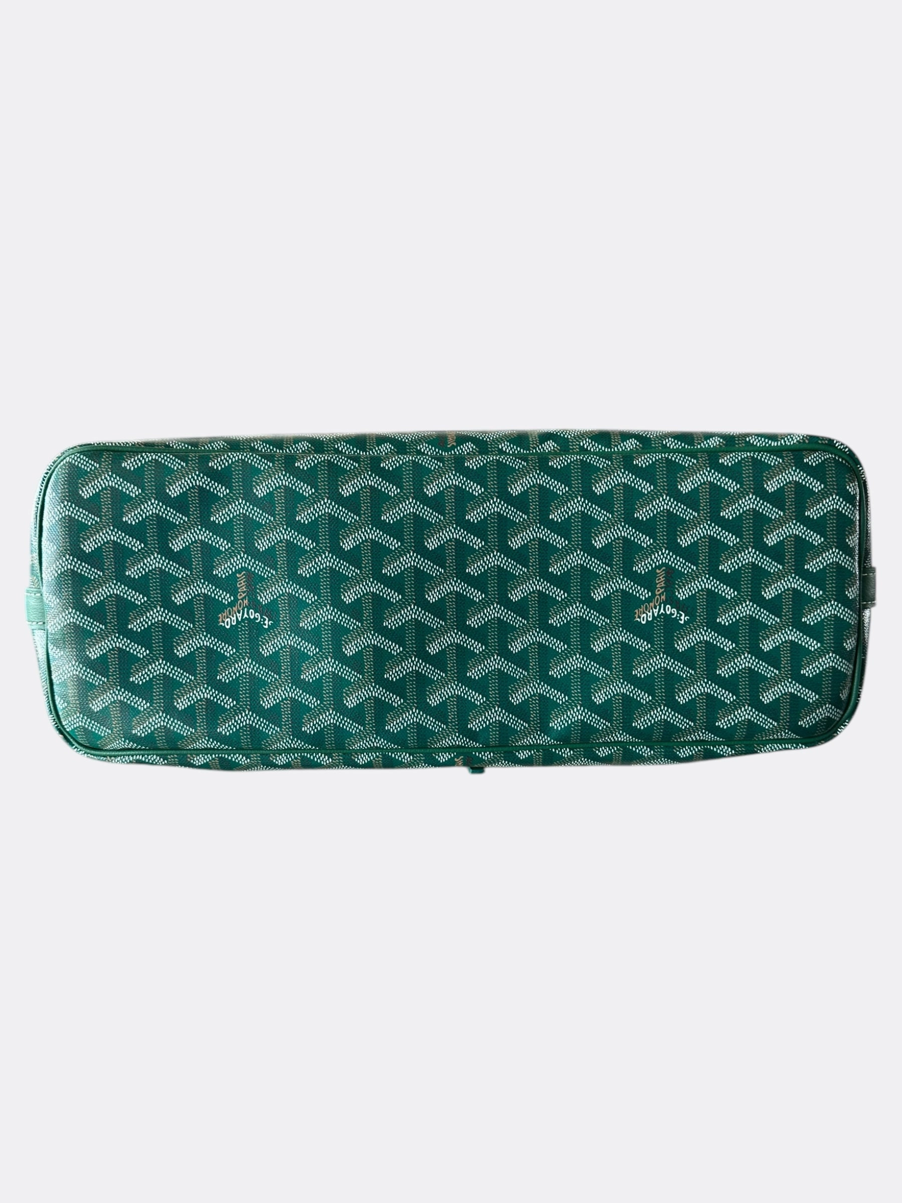Goyard Green Capetien MM Messenger Bag