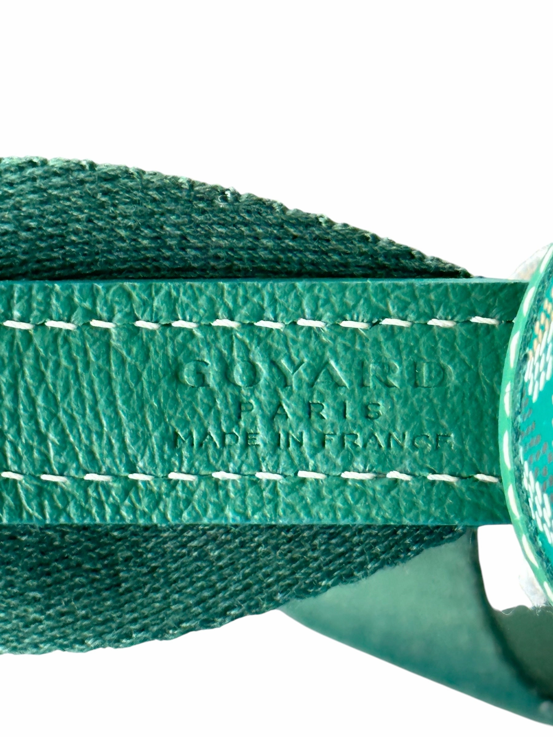 Goyard Green Capetien MM Messenger Bag