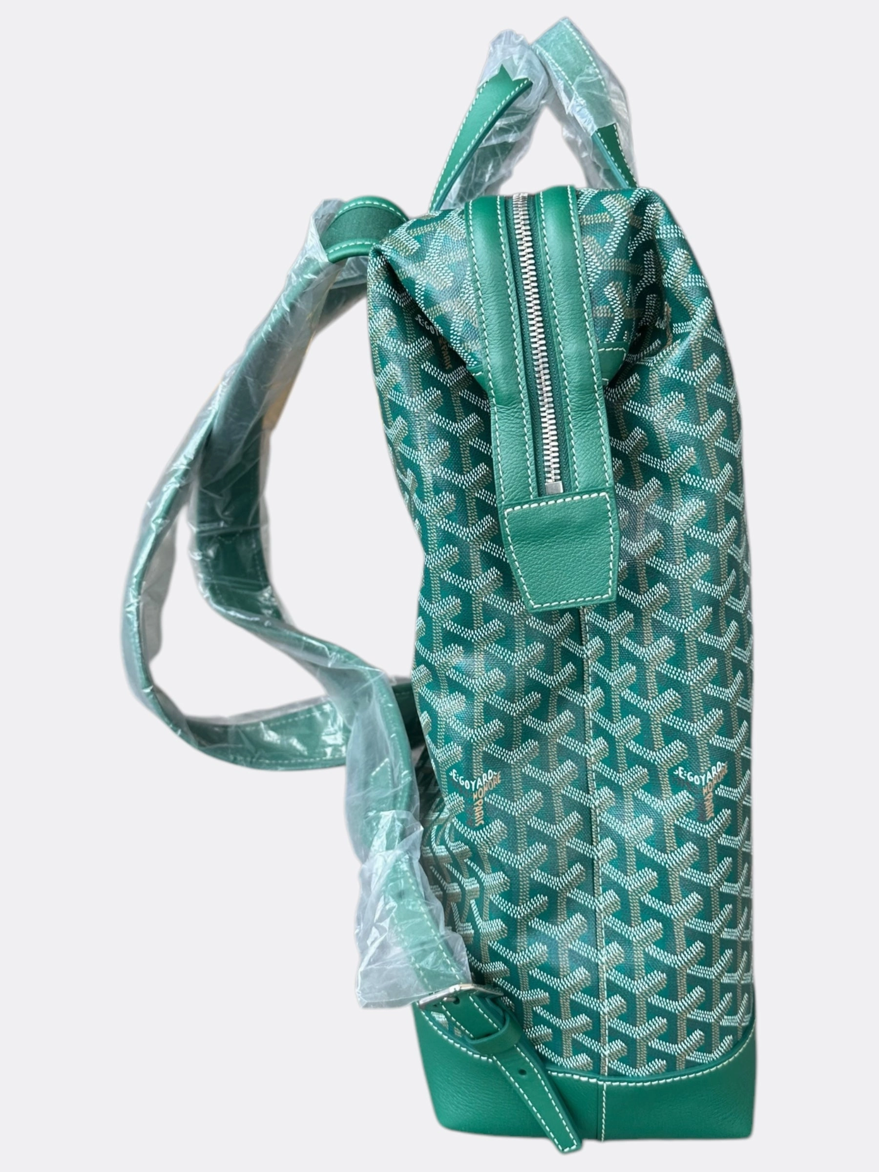 Goyard Green Cisalpin Backpack
