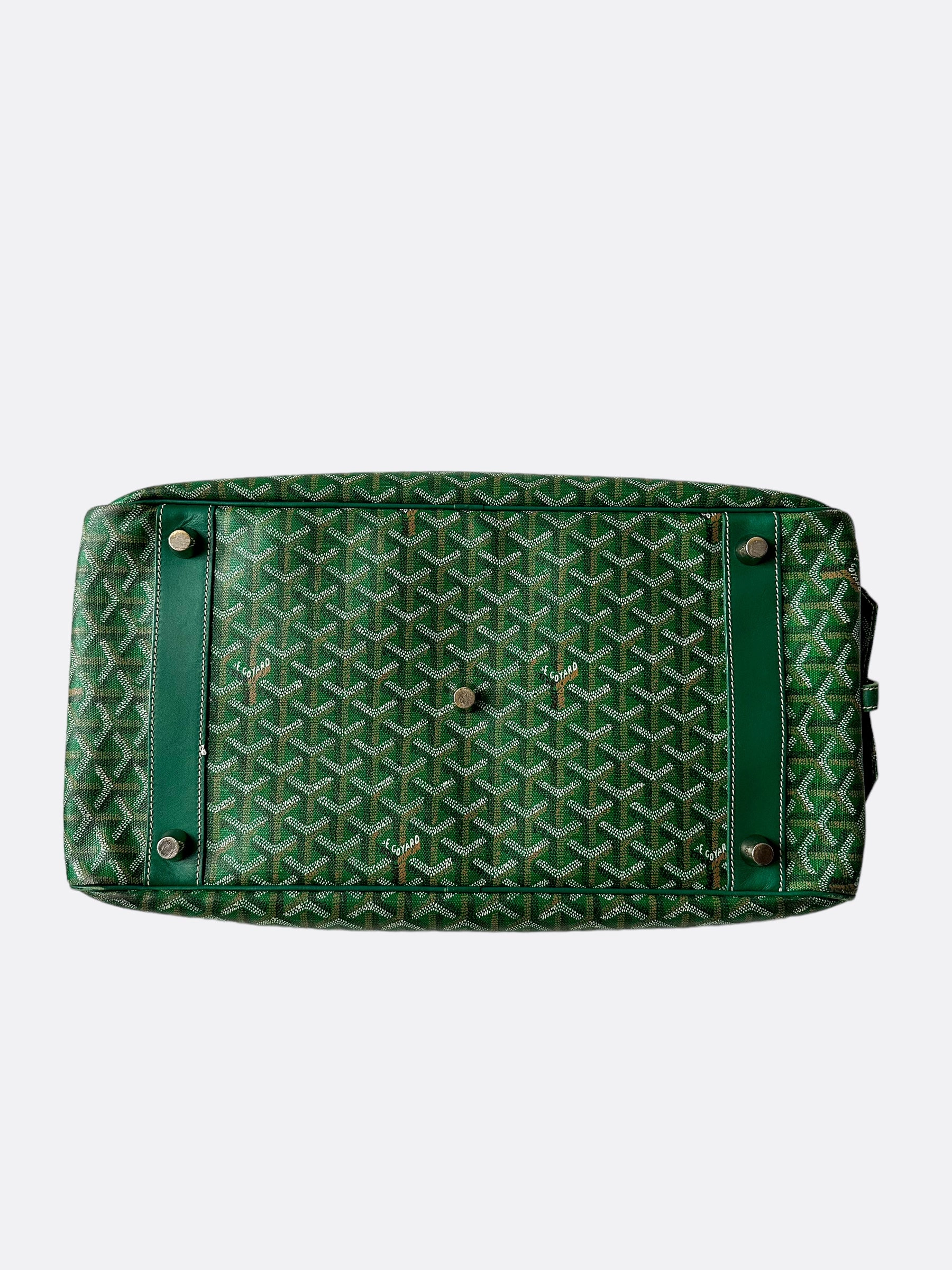 Goyard Green Sac Hulot Pet Carrier
