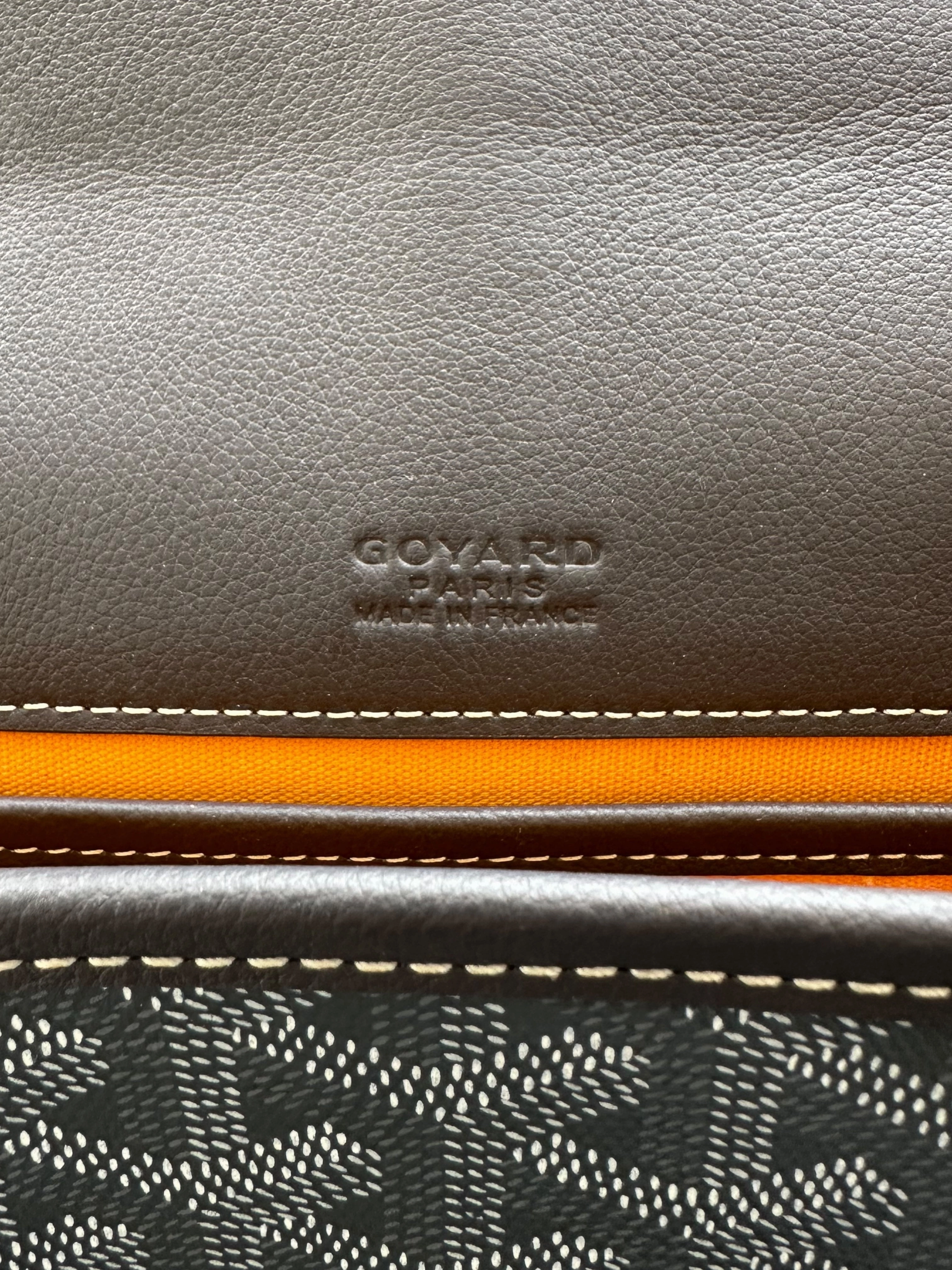 Goyard Grey Belvedere Messenger Bag