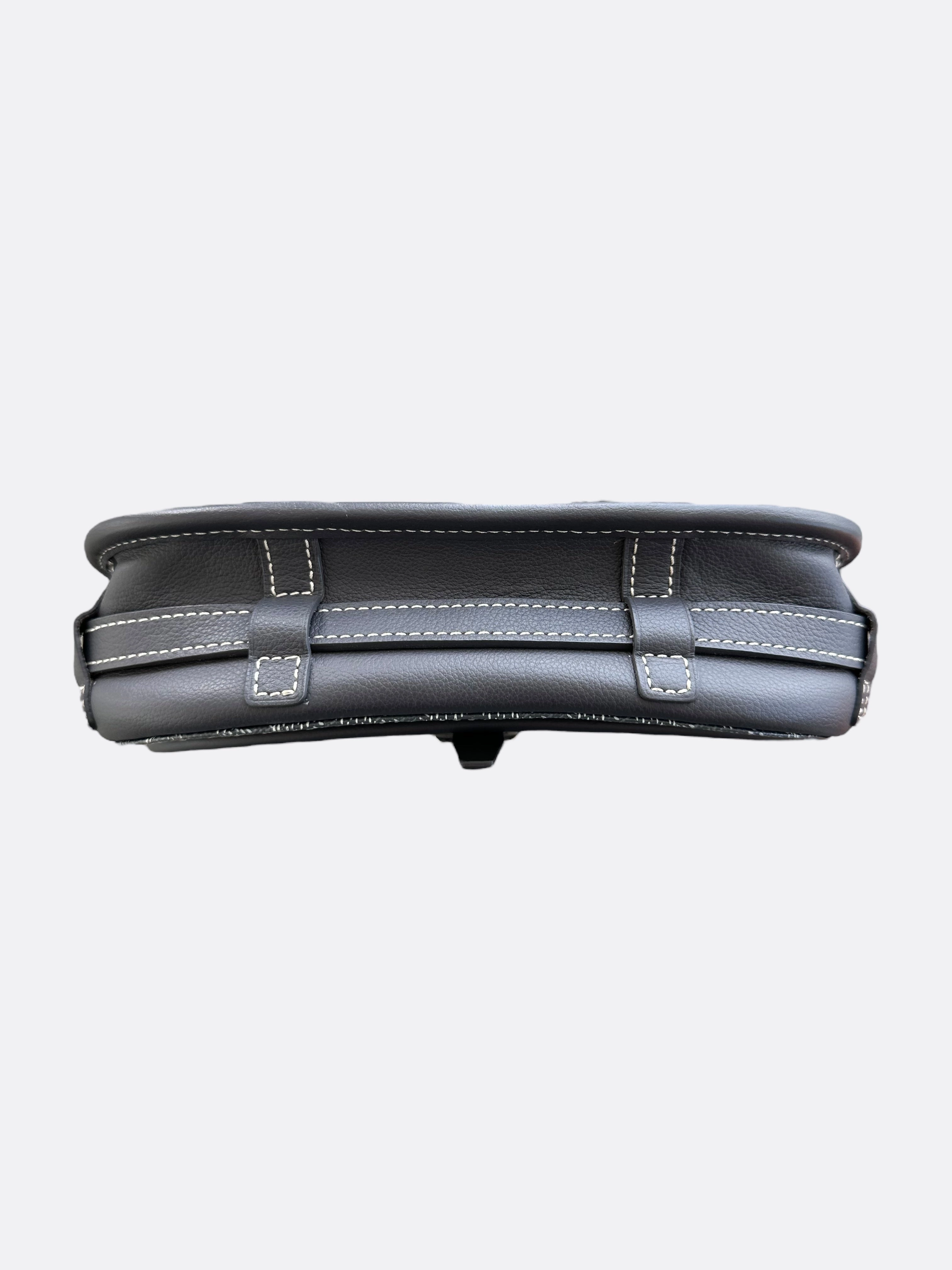 Goyard Grey Belvedere Messenger Bag