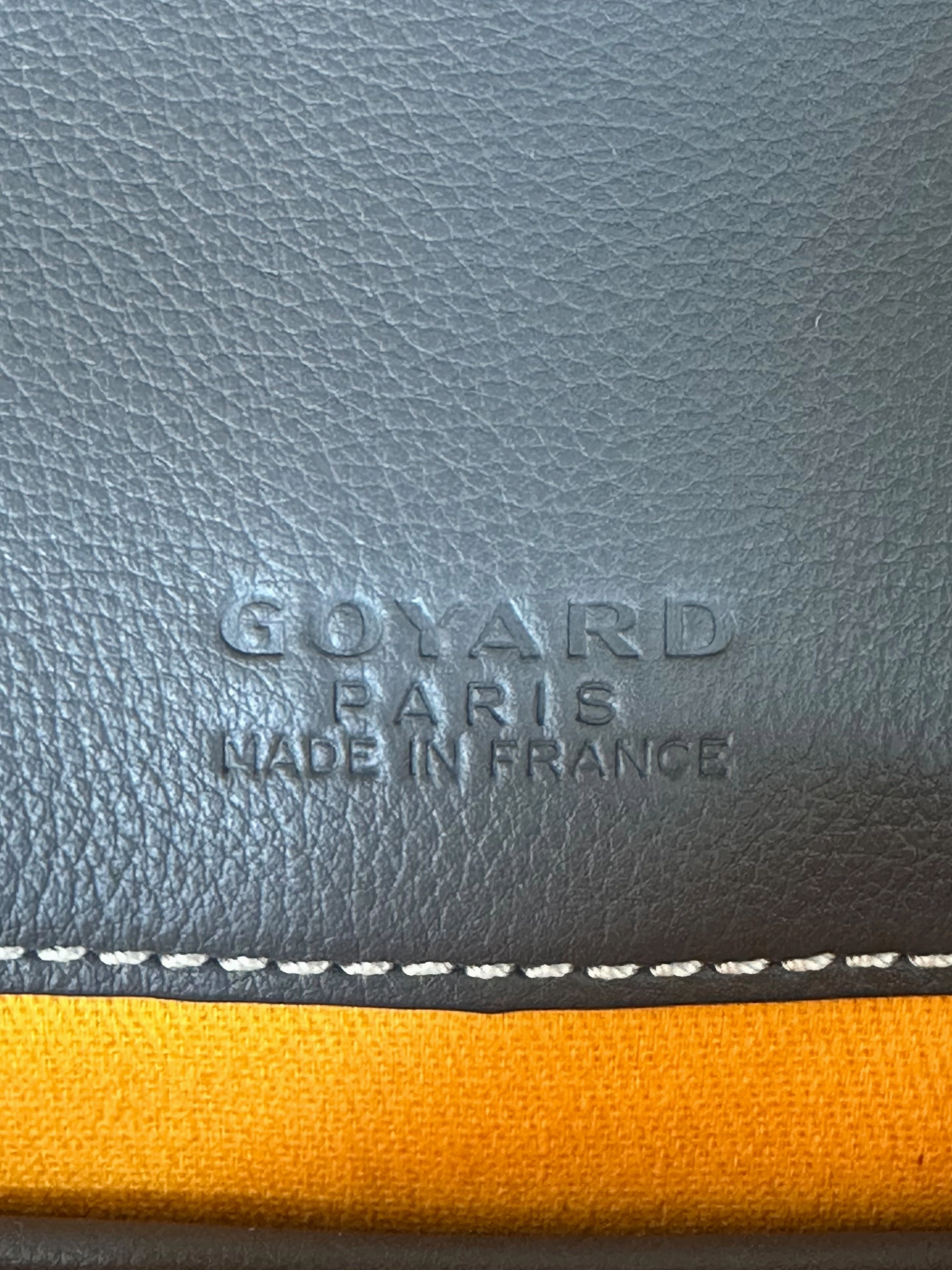 Goyard Grey Belvedere MM Messenger Bag