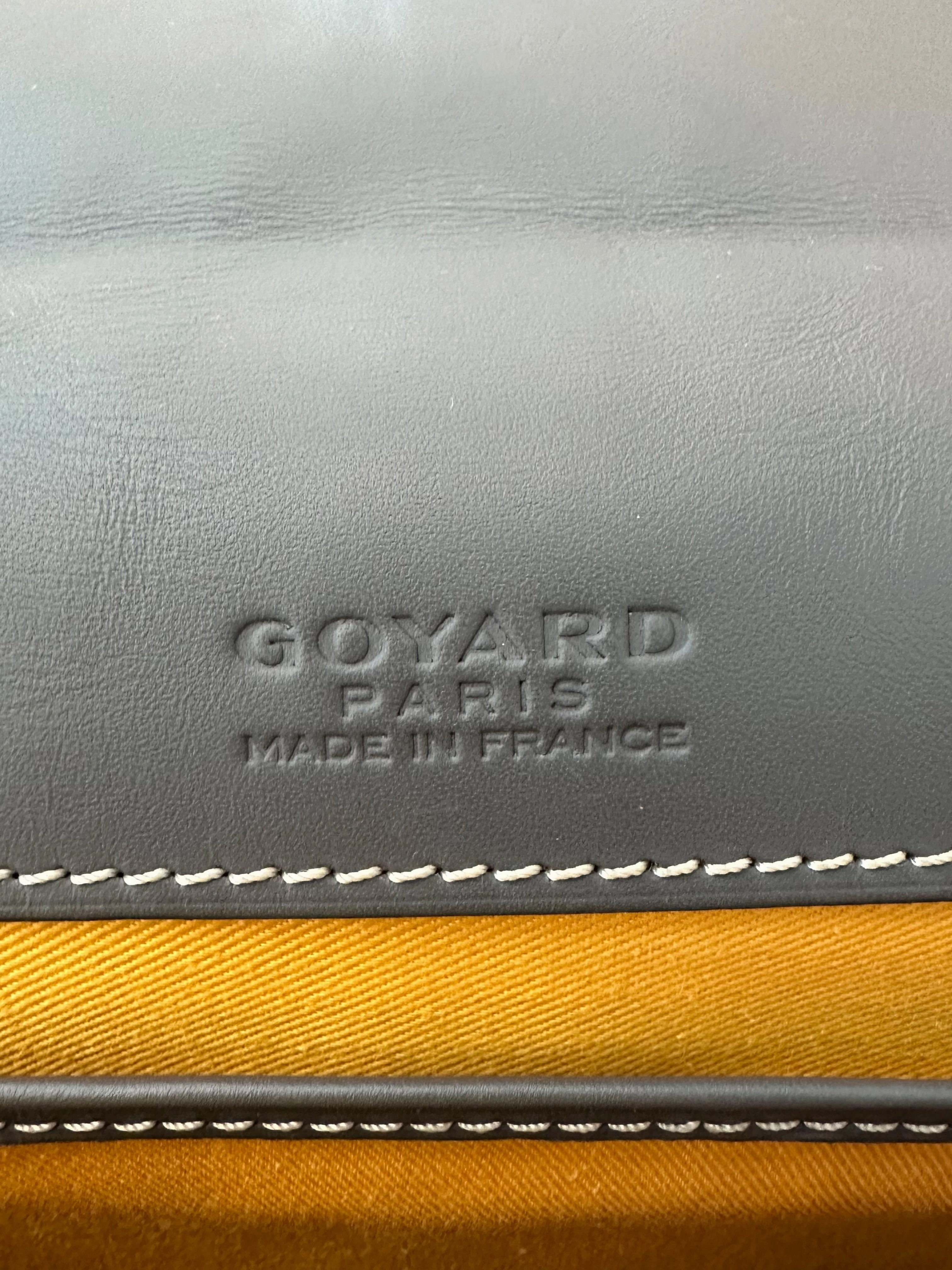 Goyard Grey Belvedere MM Messenger Bag