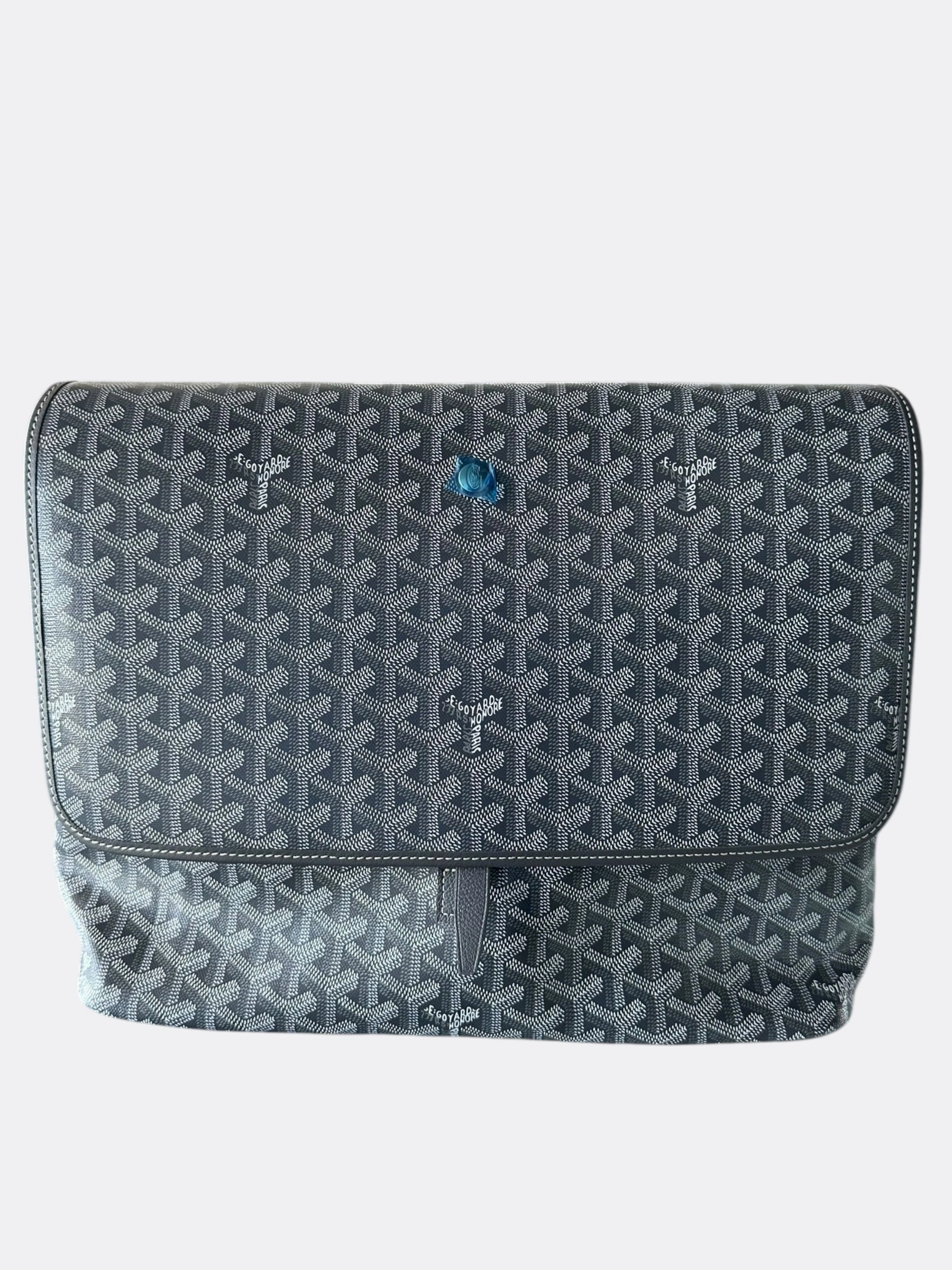 Goyard Grey Capetien MM Messenger Bag