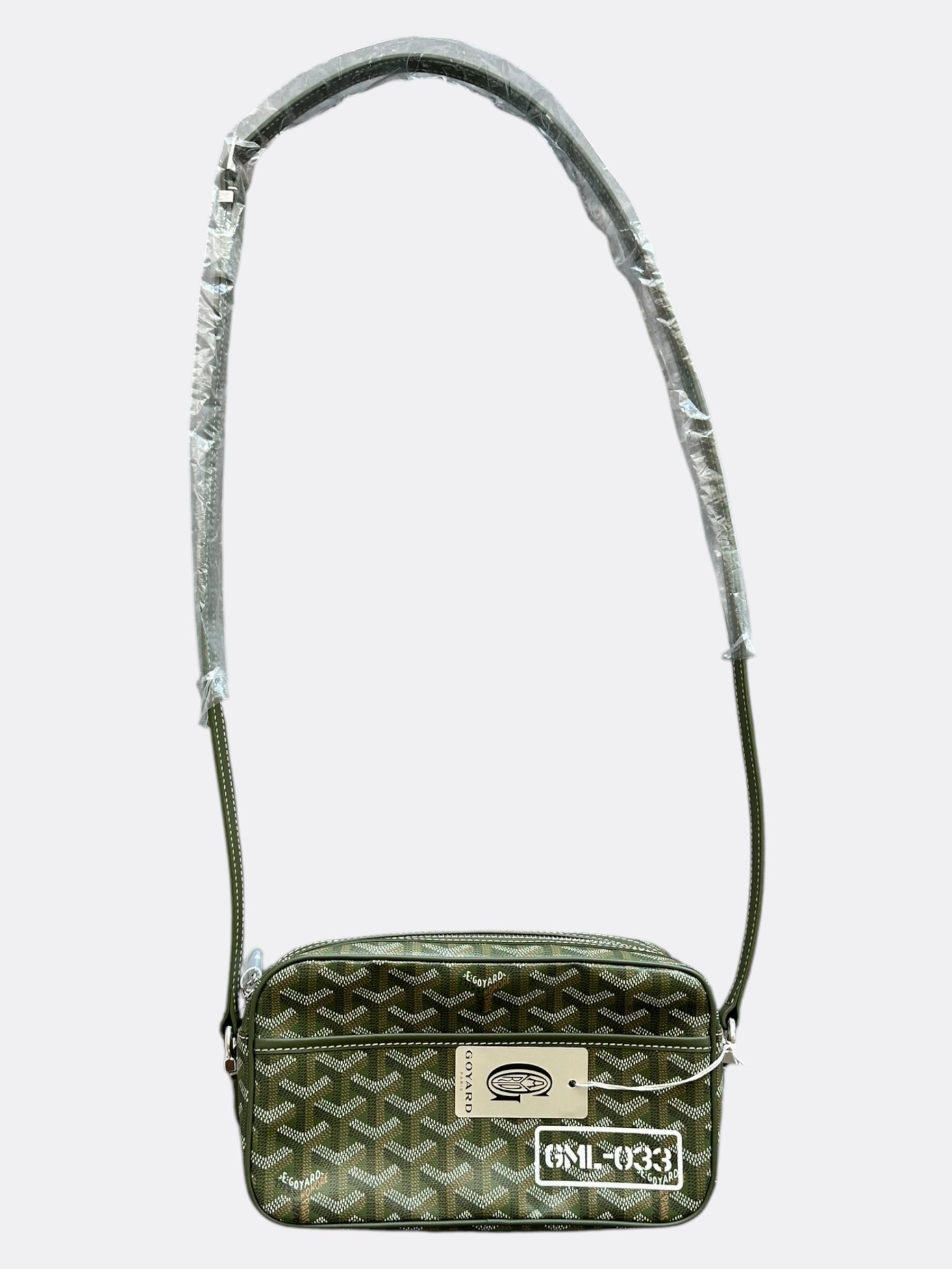 Goyard Khaki Cap Vert Shoulder Bag PM