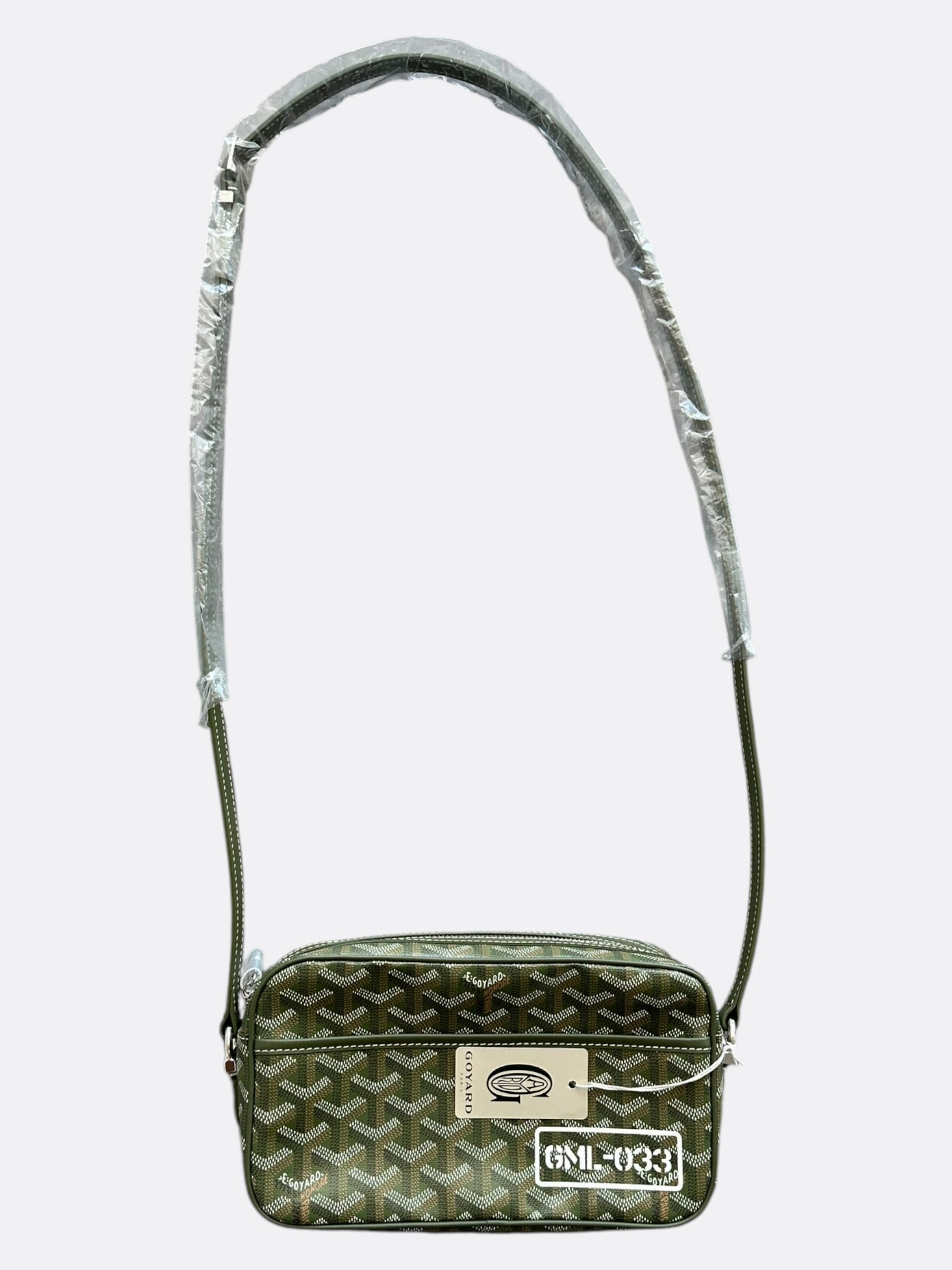 Goyard Khaki Cap Vert Shoulder Bag PM
