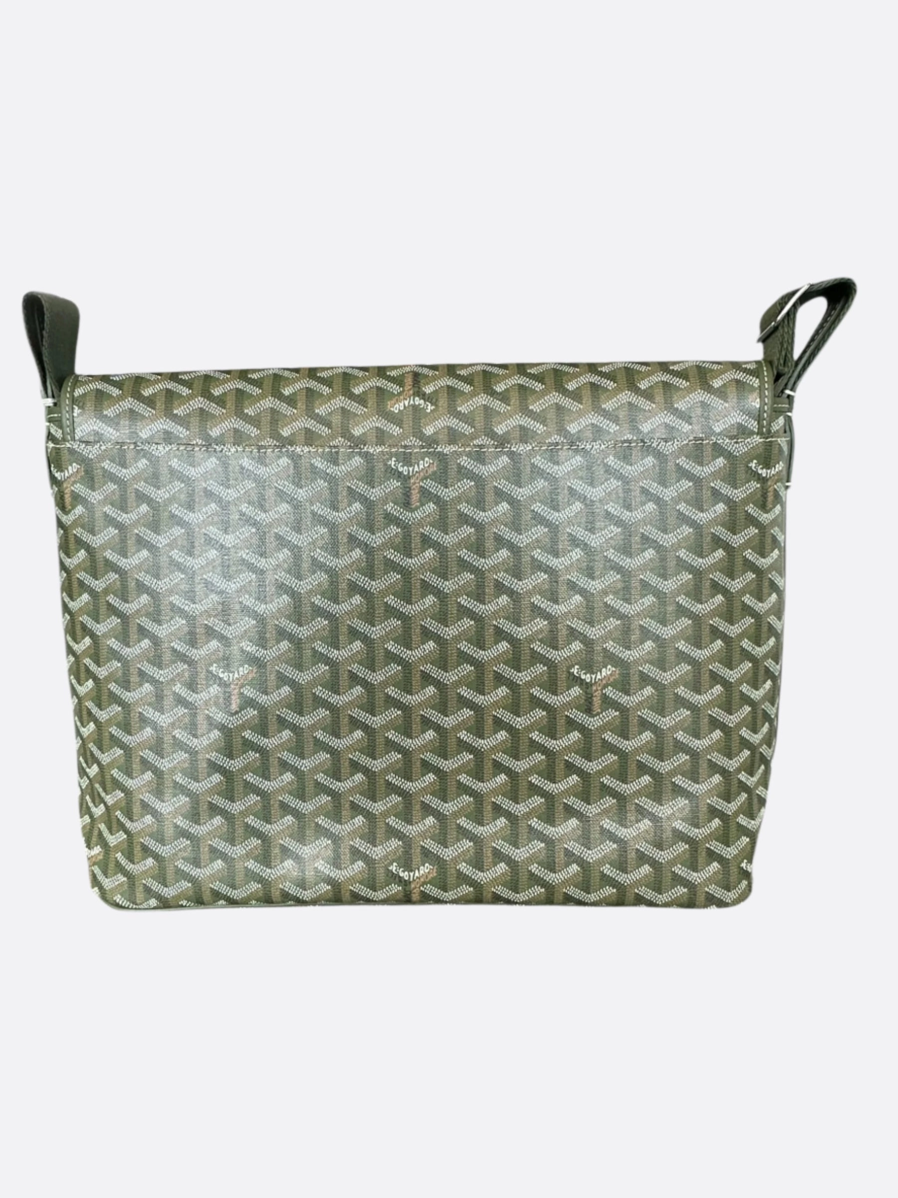 Goyard Khaki Capetien MM Messenger Bag