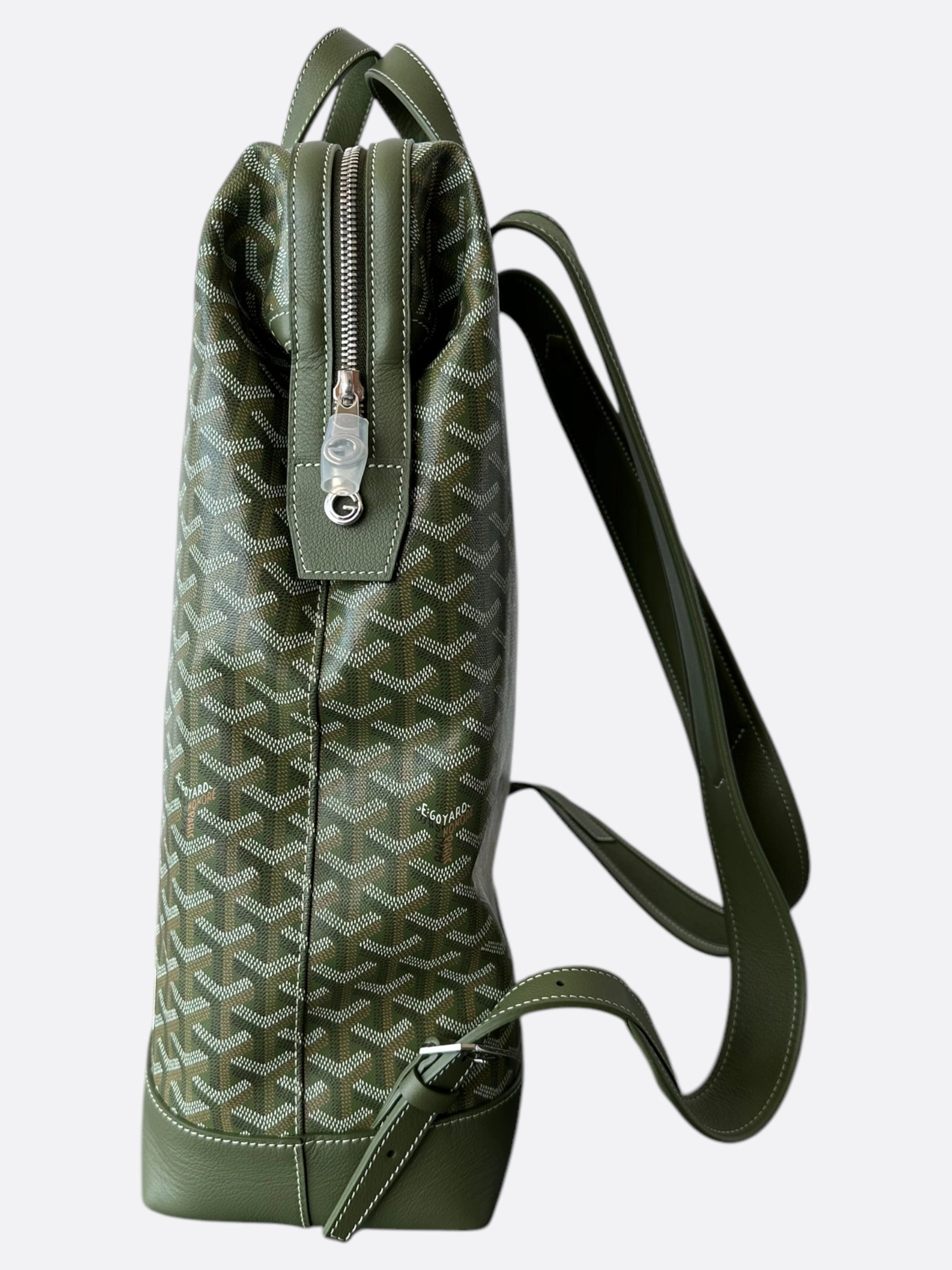 Goyard Khaki Cisalpin Backpack