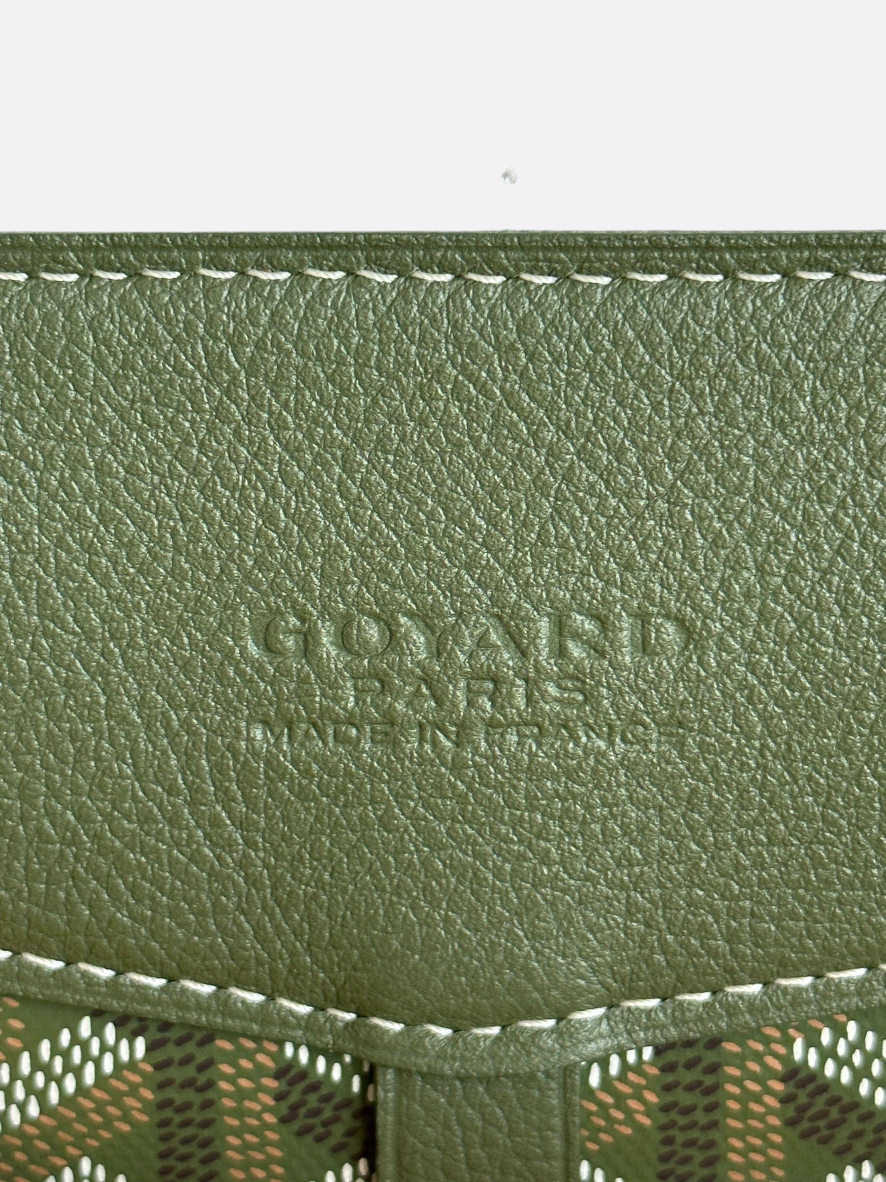 Goyard Khaki Cisalpin Backpack