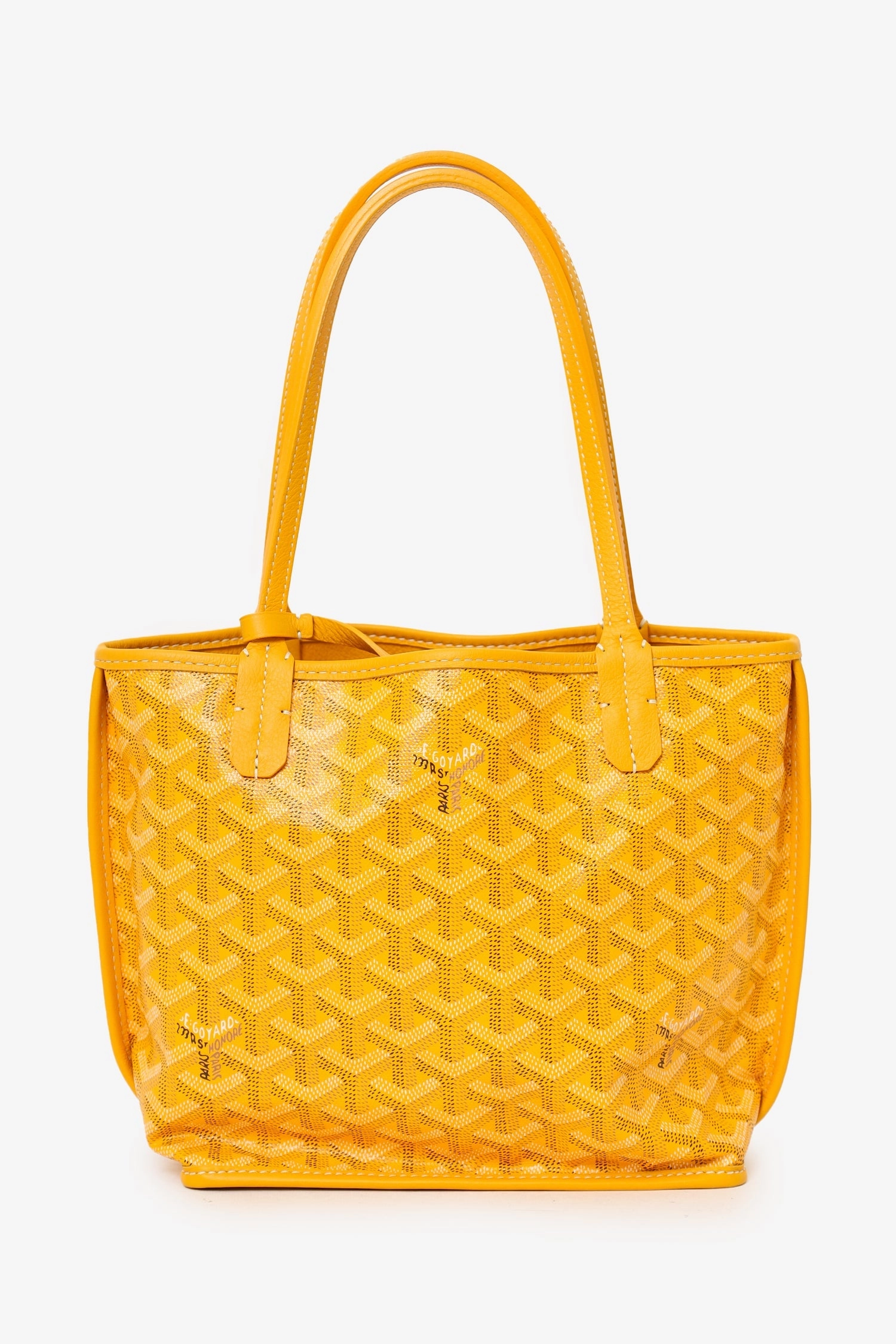 Goyard Mini Anjou Tote - Yellow (NWT)