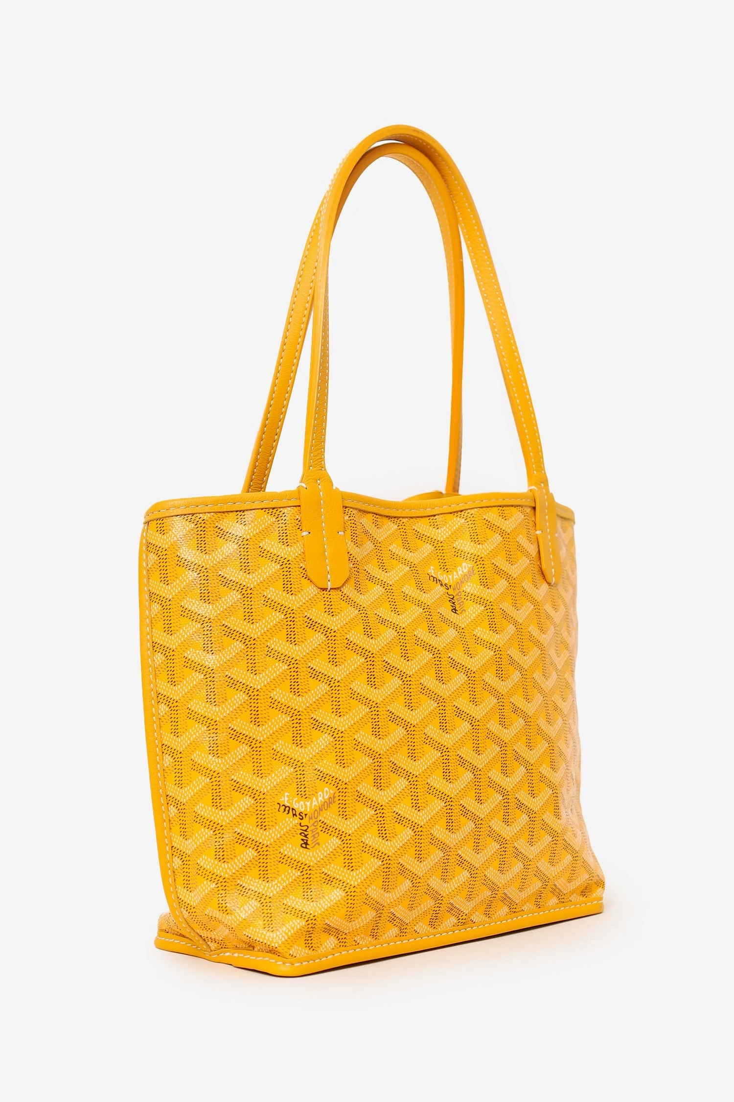 Goyard Mini Anjou Tote - Yellow (NWT)