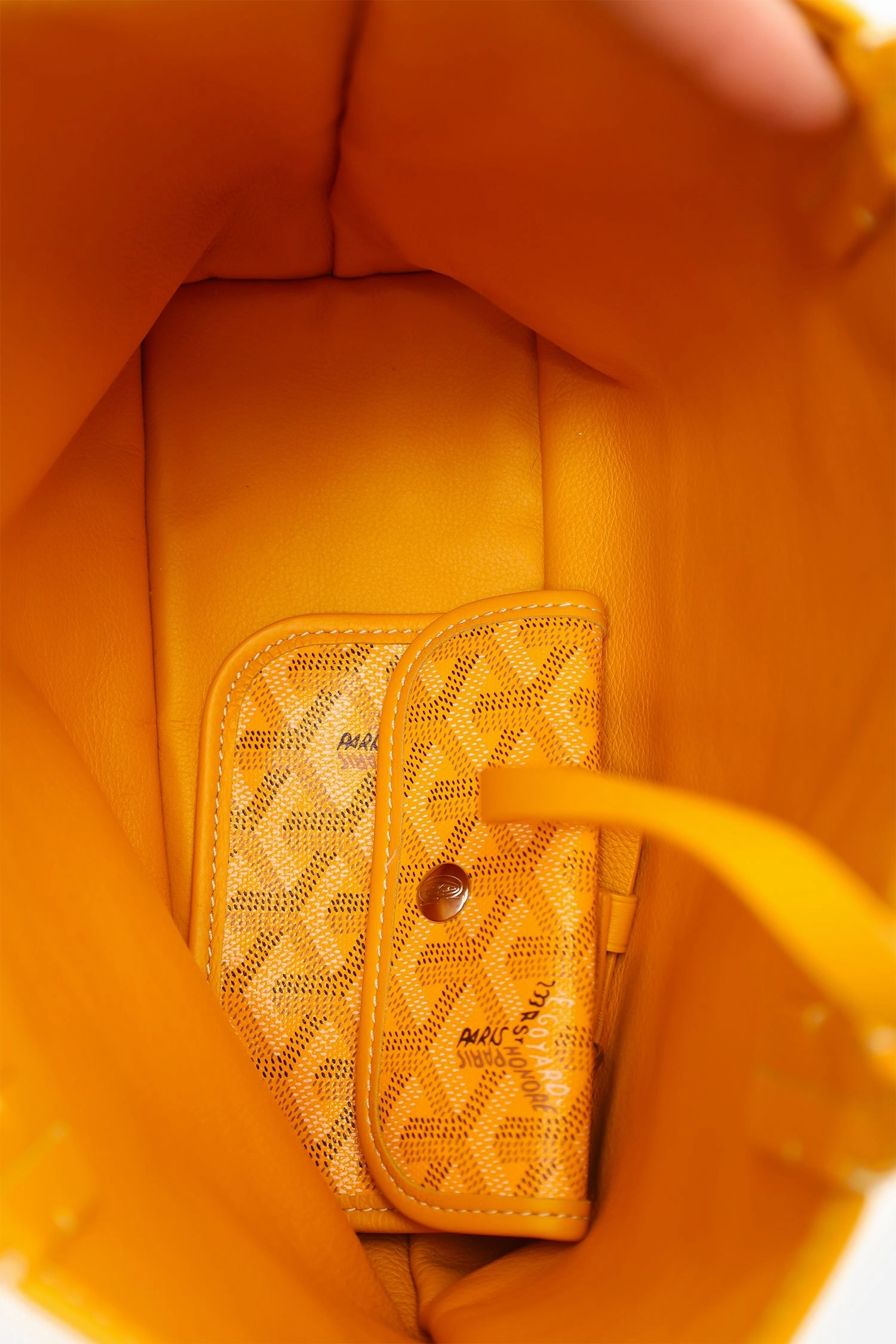 Goyard Mini Anjou Tote - Yellow (NWT)