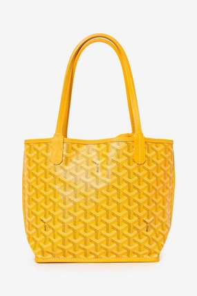 Goyard Mini Anjou Tote - Yellow (NWT)