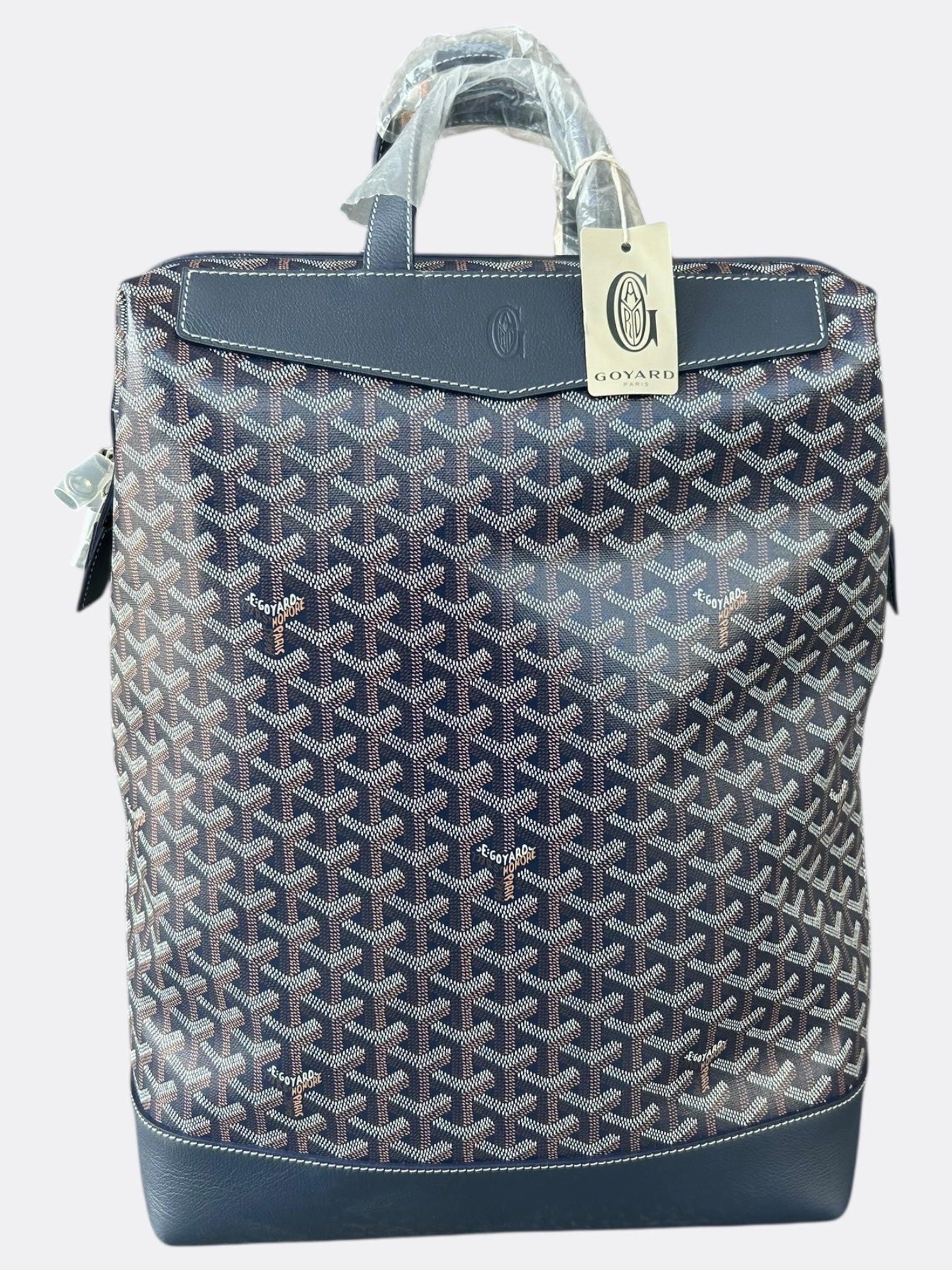 Goyard Navy Cisalpin Backpack