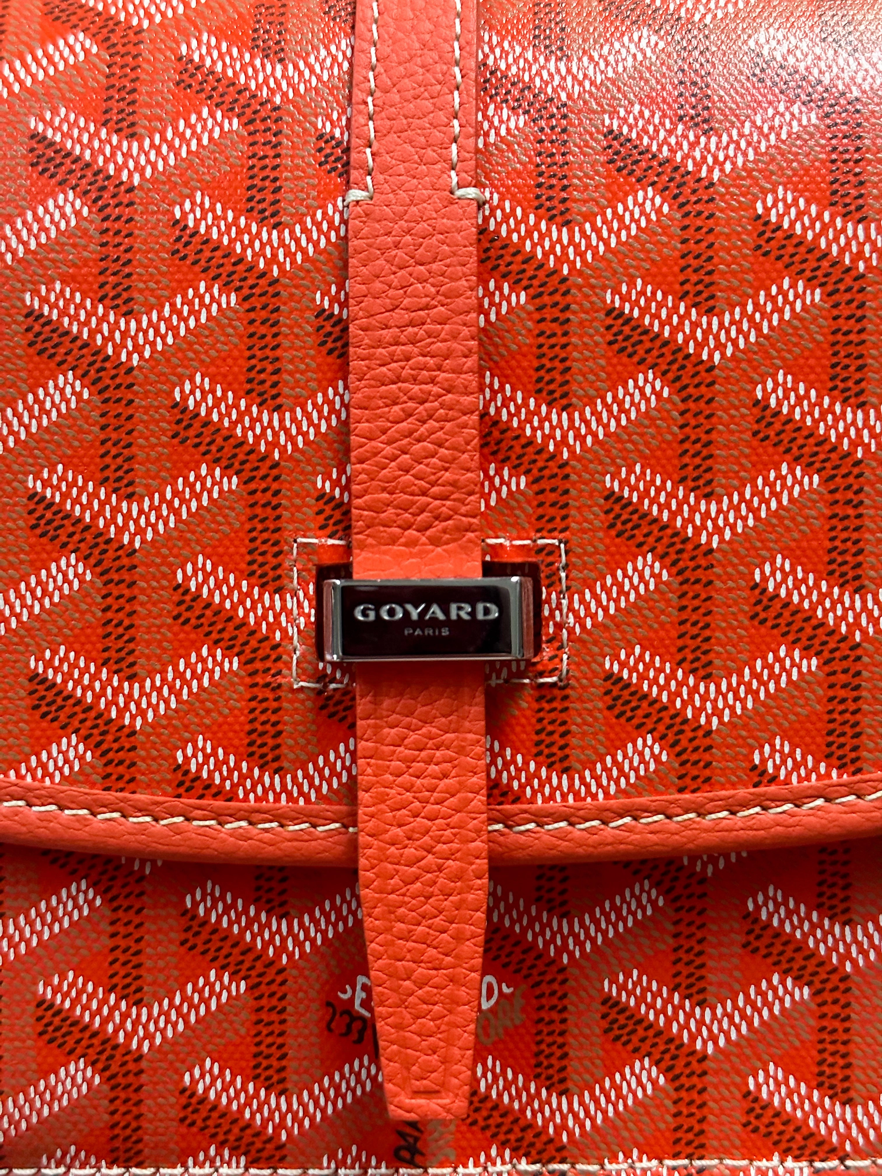 Goyard Orange Belvedere Messenger Bag