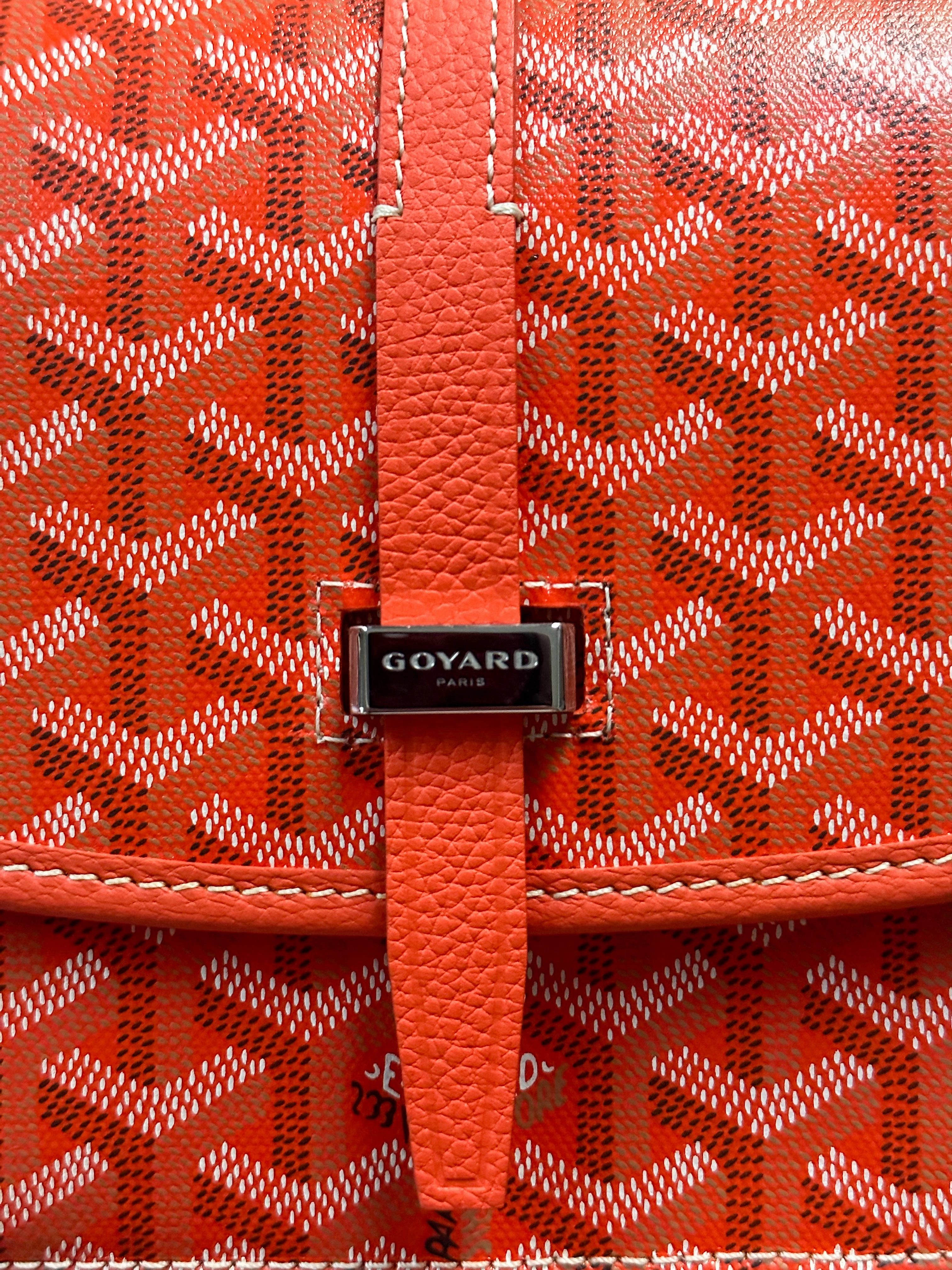 Goyard Orange Belvedere Messenger Bag