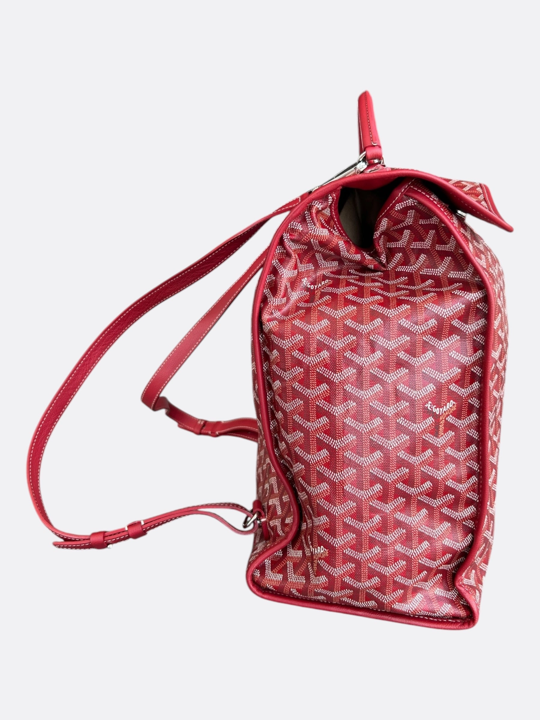Goyard Red Saint Leger Backpack