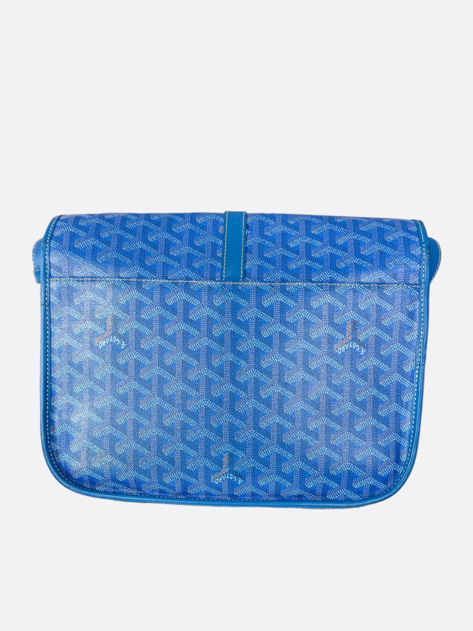 Goyard Sky Blue Belvedere MM1