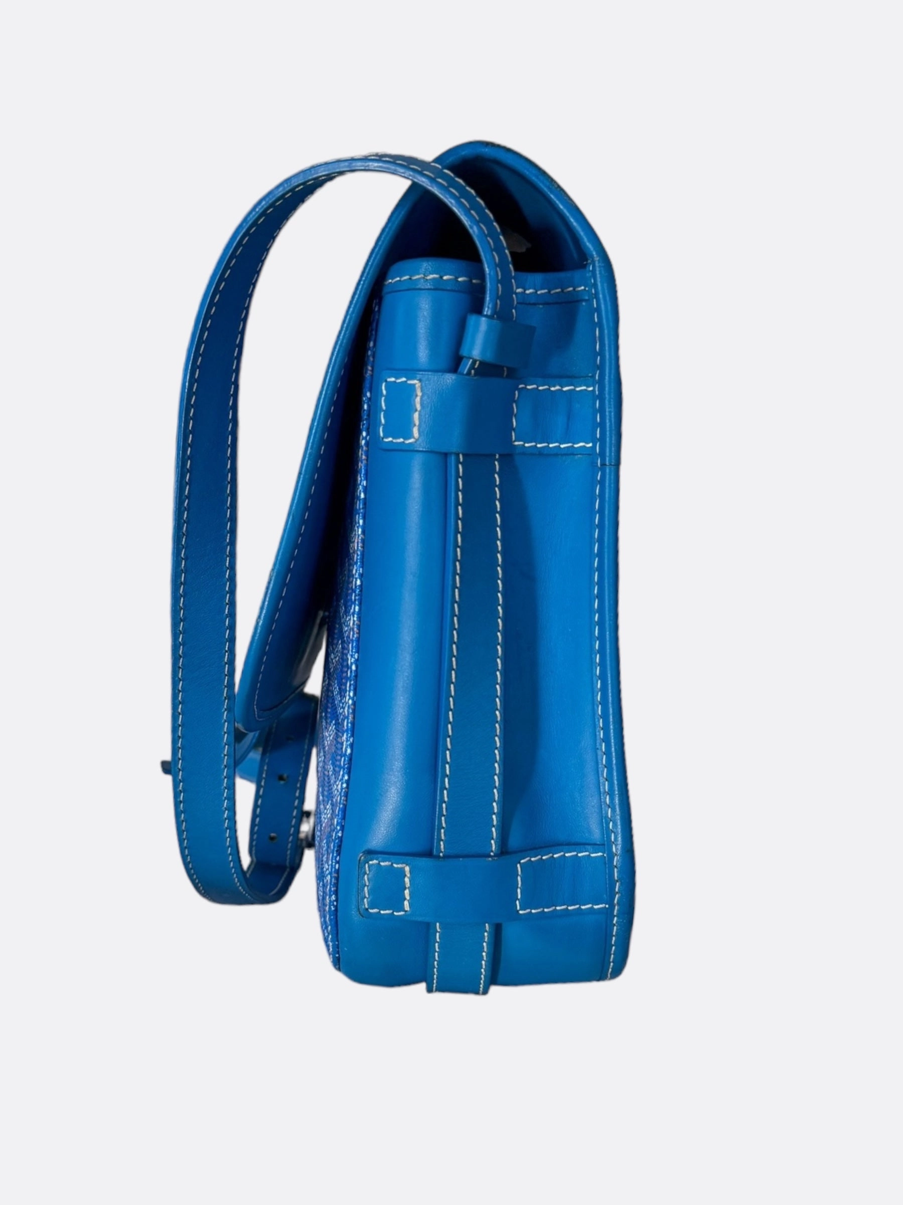Goyard Sky Blue Belvedere MM1
