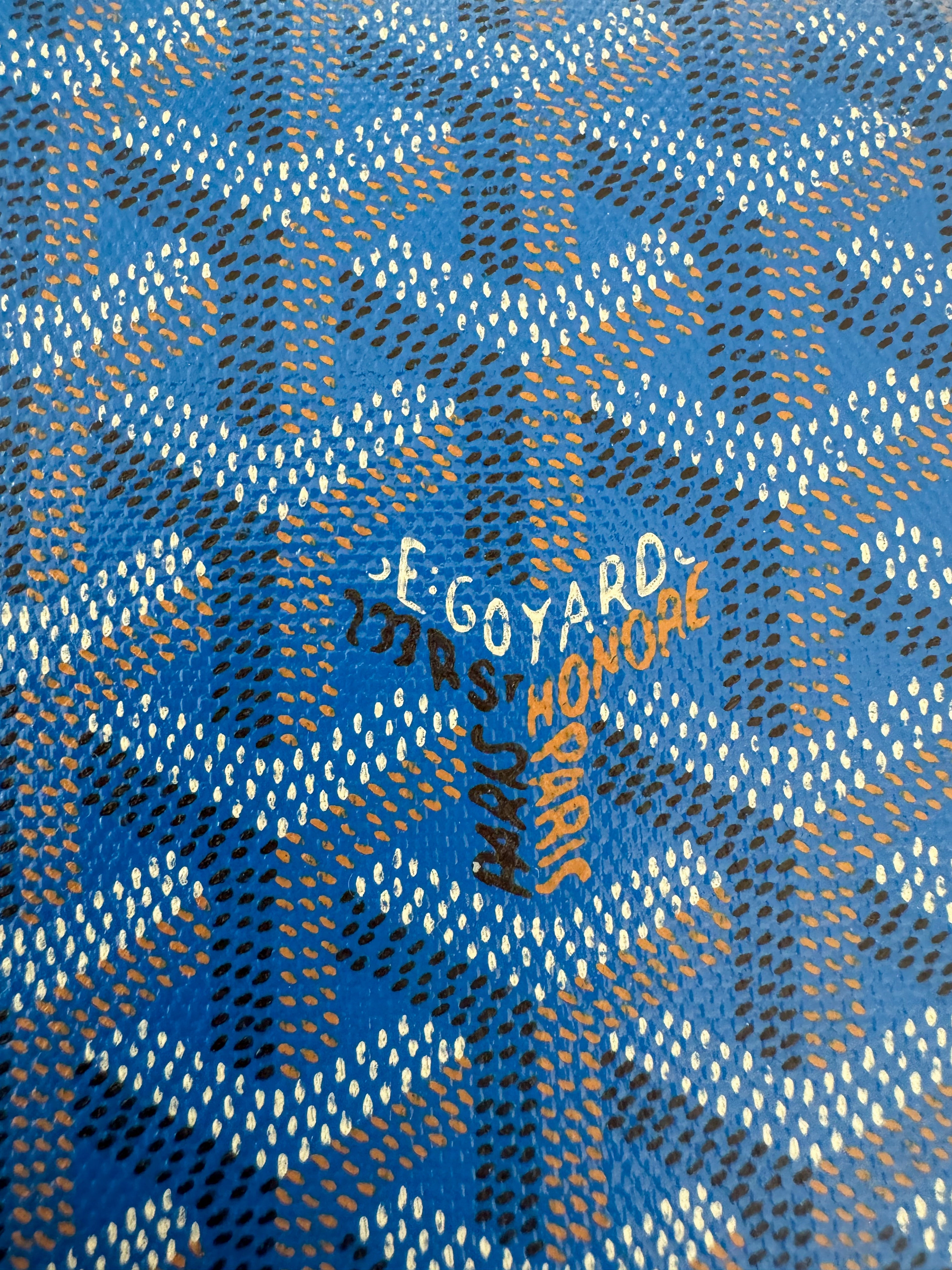 Goyard Sky Blue Belvedere MM1