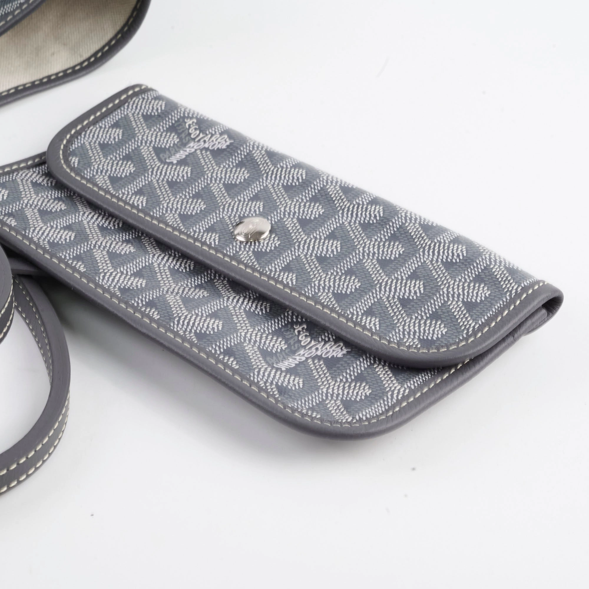 Goyard St Louis PM Grey Shoulder Bag