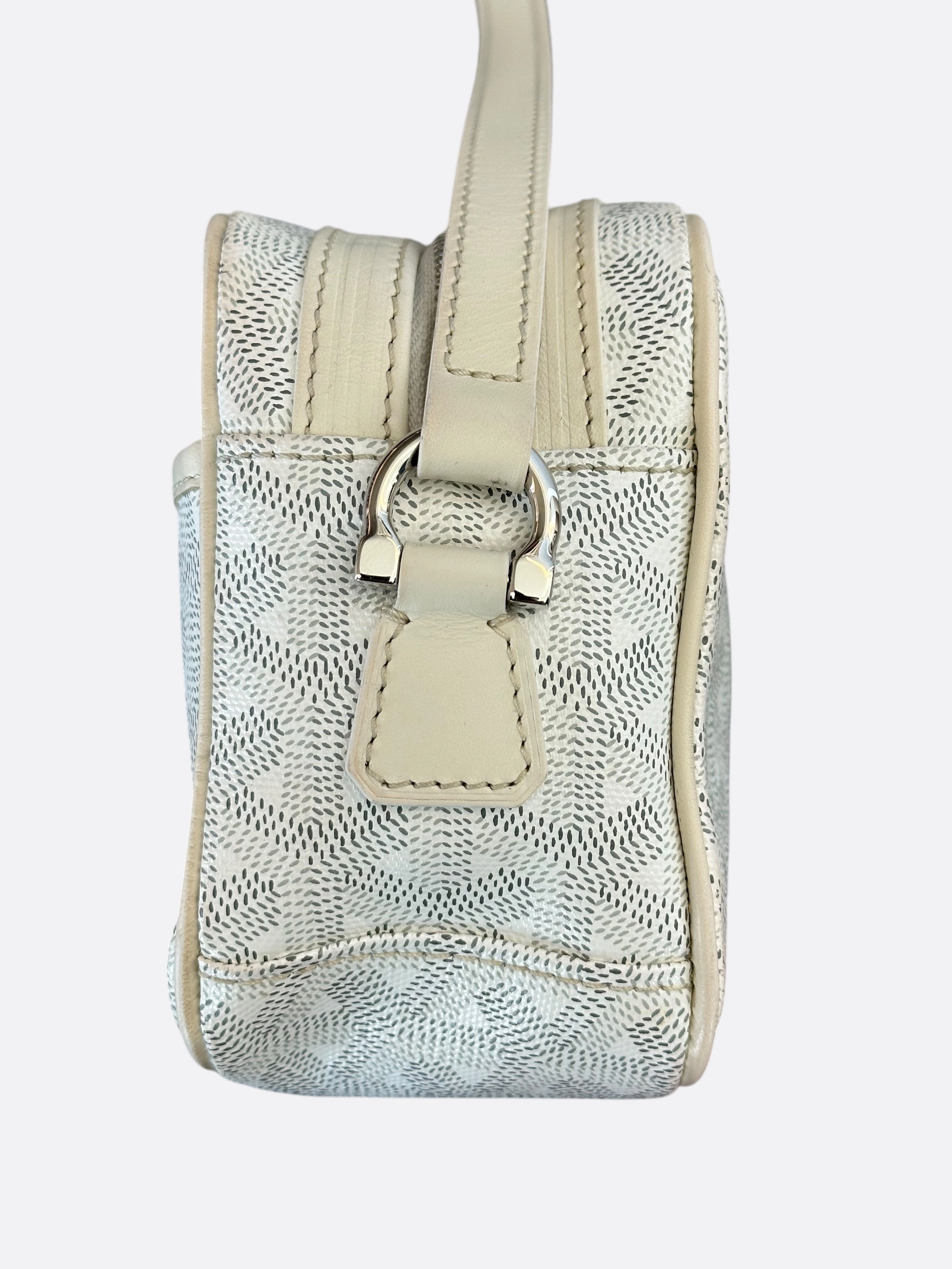 Goyard White Cap Vert Messenger Bag