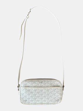 Goyard White Cap Vert Messenger Bag
