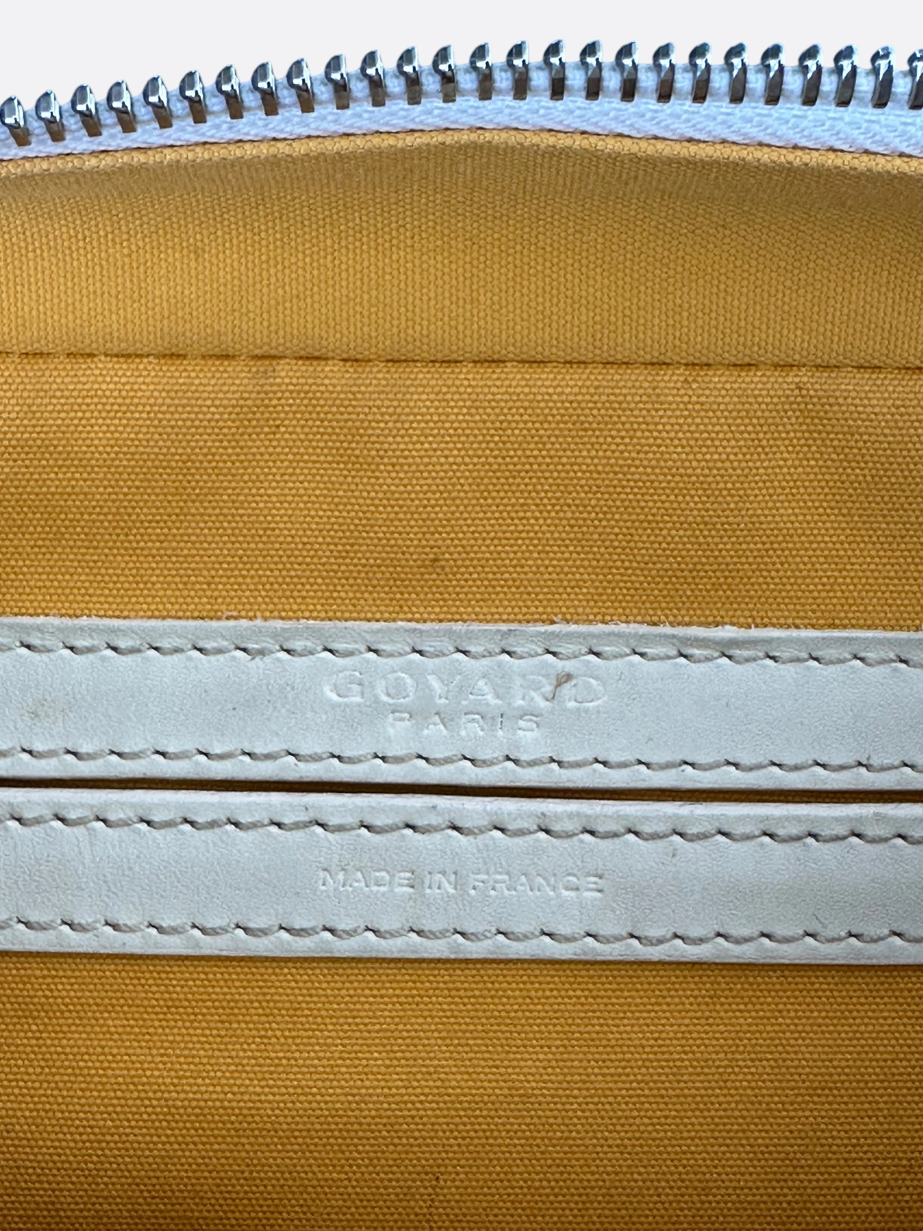 Goyard White Cap Vert Messenger Bag