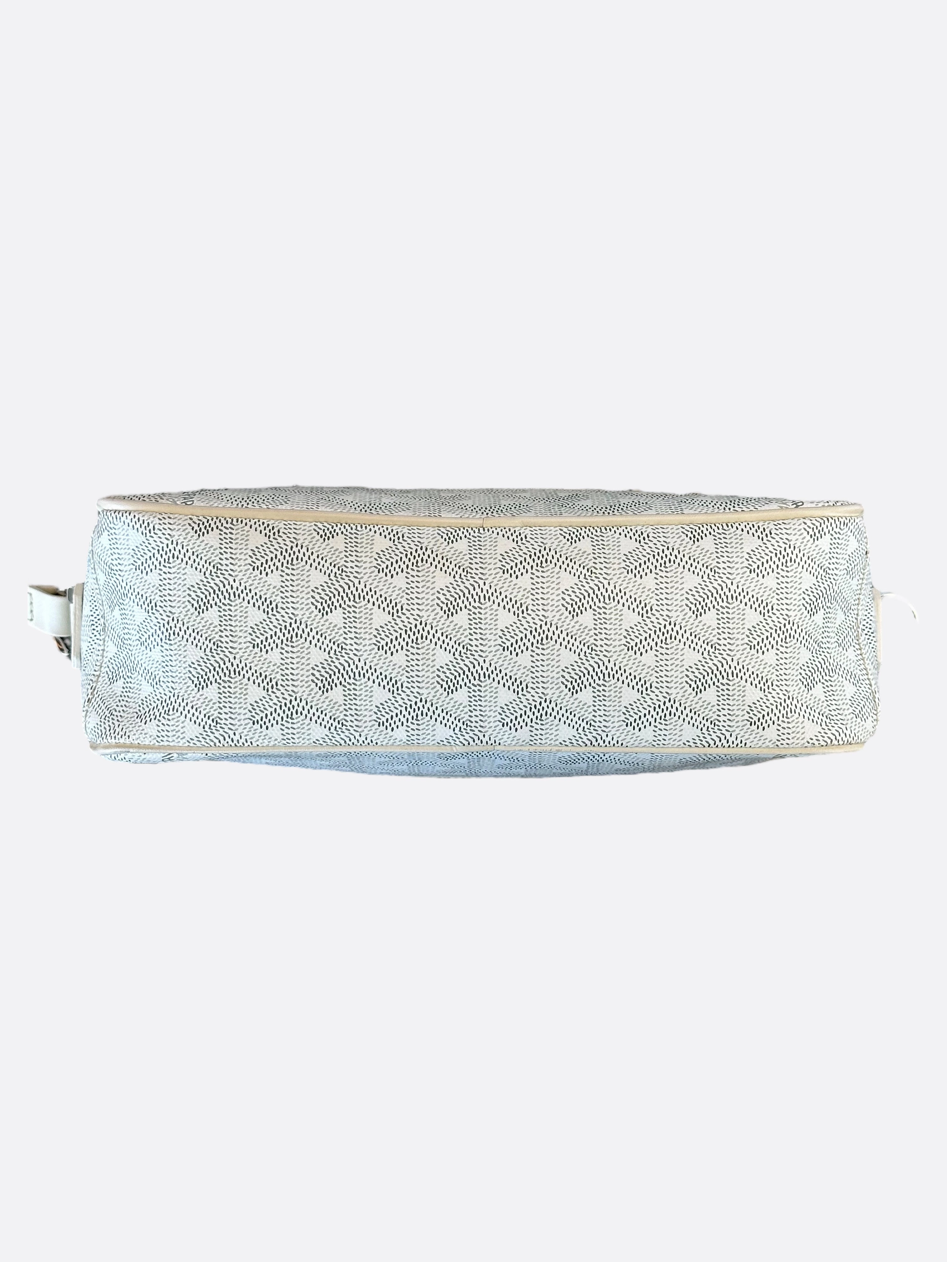 Goyard White Cap Vert Messenger Bag