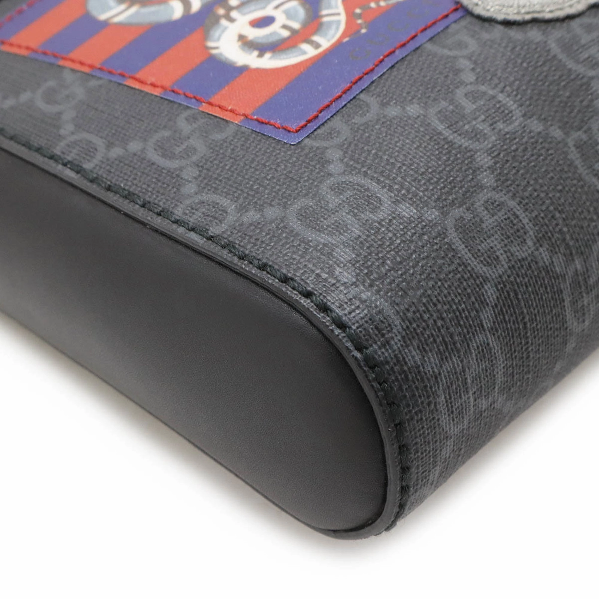 Gucci      Color Gg Supreme Shoulder Bag (Pre-Owned)