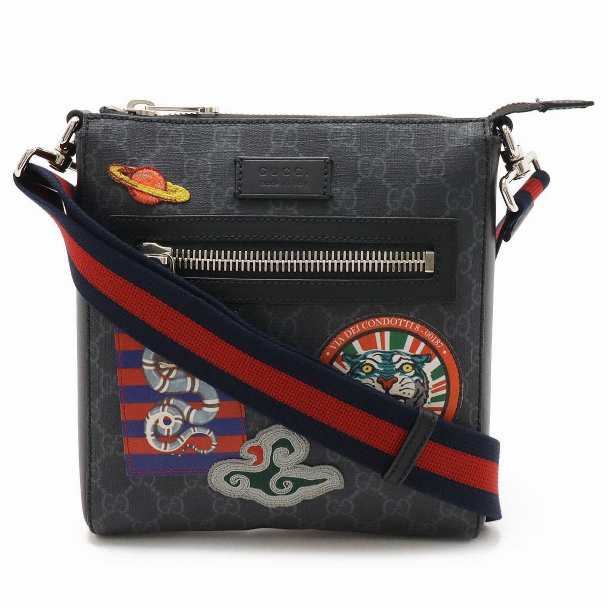 Gucci      Color Gg Supreme Shoulder Bag (Pre-Owned)