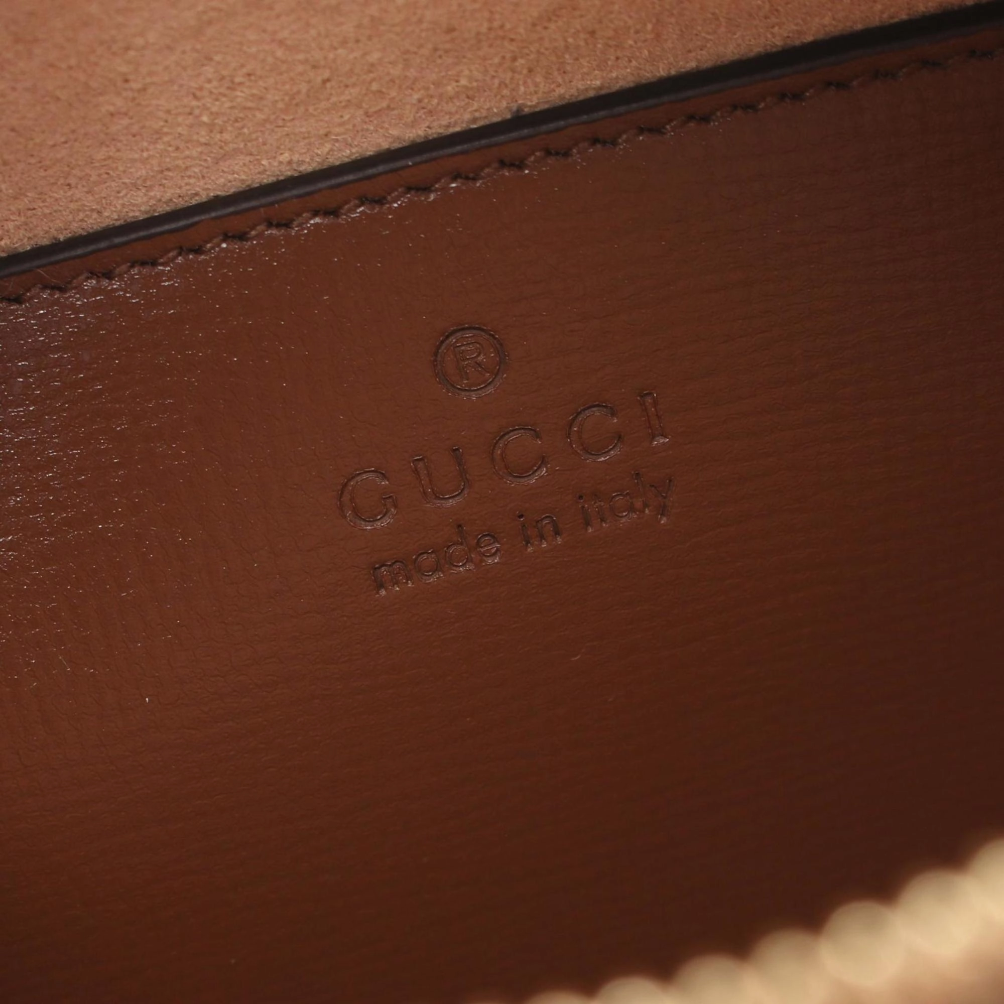 Gucci   Coated Canvas Pvc Leather Shoulder Bag (Pre-Owned)