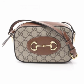 Gucci   Coated Canvas Pvc Leather Shoulder Bag (Pre-Owned)