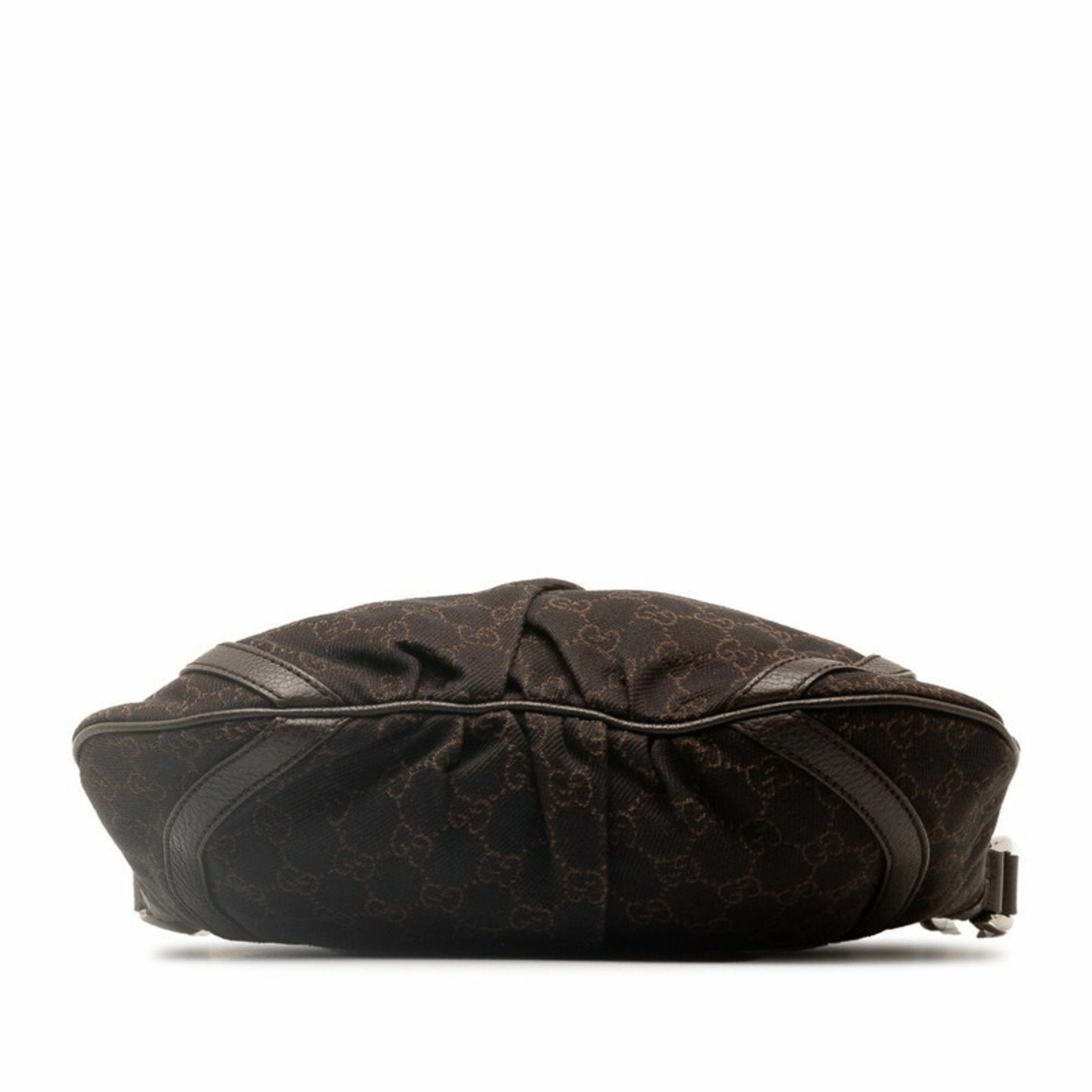 Gucci Abbey  Canvas Shoulder Bag ()
