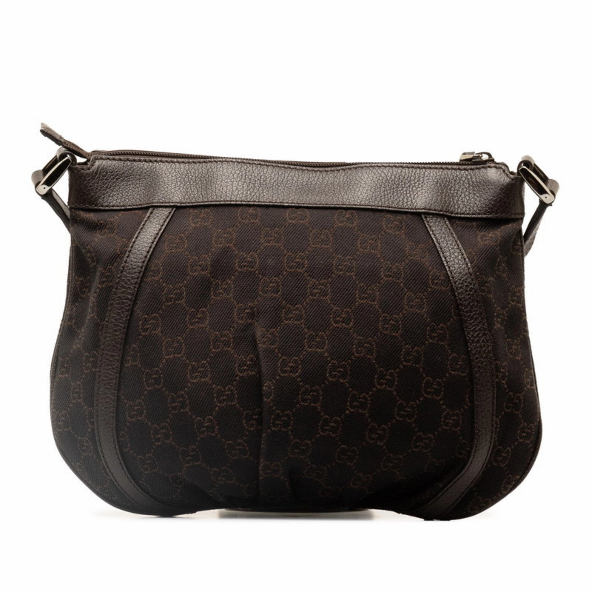 Gucci Abbey  Canvas Shoulder Bag ()