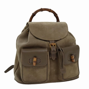 GUCCI Backpack Suede Beige 003 58 0016  ep4529