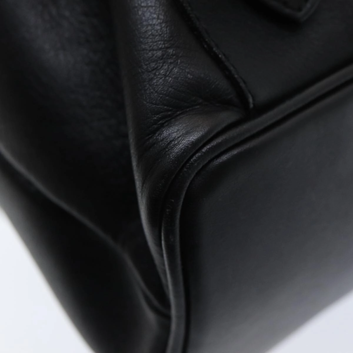 GUCCI Bamboo Backpack Leather Black  am6663