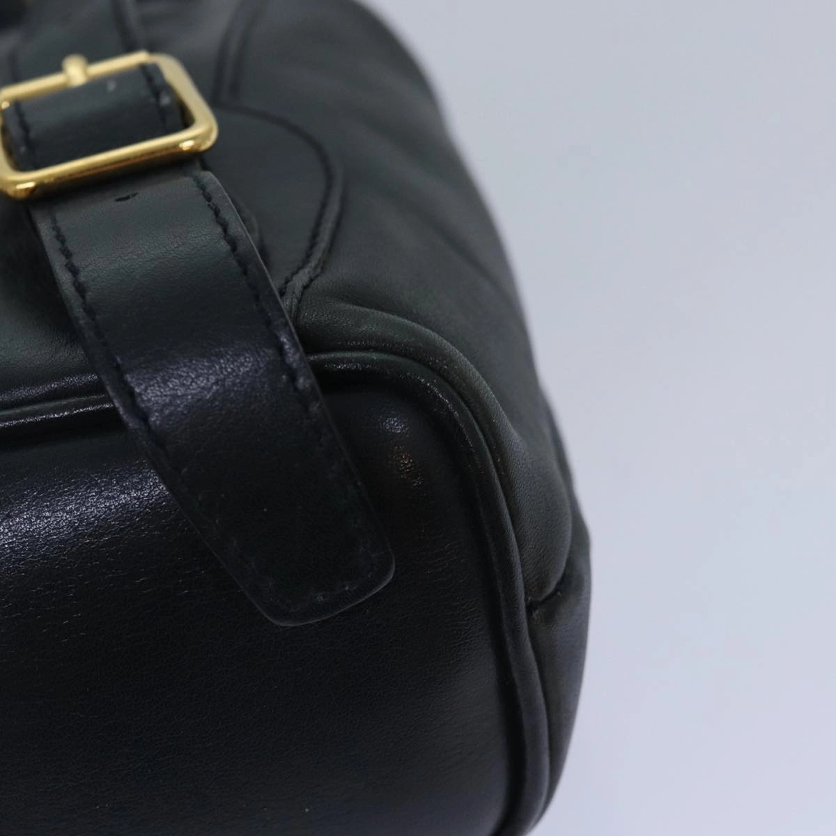 GUCCI Bamboo Backpack Leather Black  ep5142