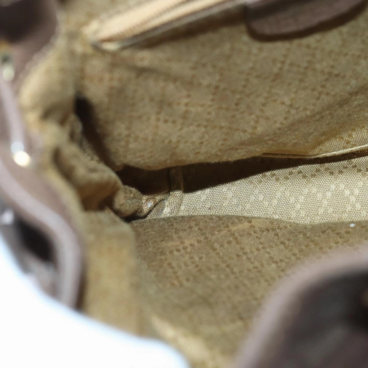 GUCCI Bamboo Backpack Suede Brown Gold 003 2058 0030  th5215