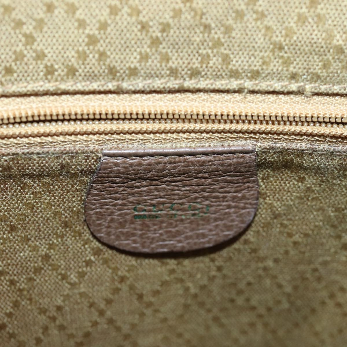 GUCCI Bamboo Backpack Suede Brown Gold 003 2058 0030  th5215