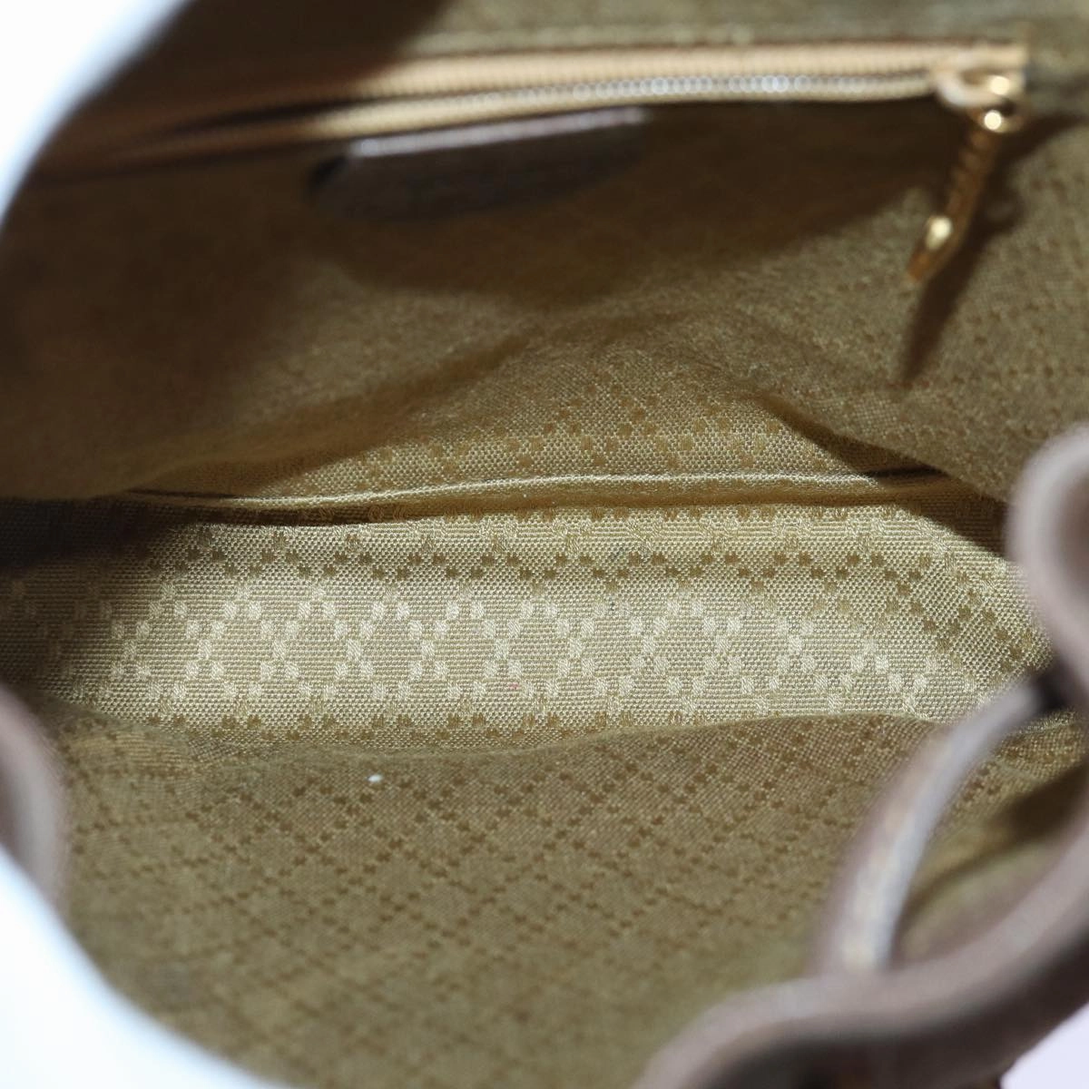 GUCCI Bamboo Backpack Suede Brown Gold 003 2058 0030  th5215
