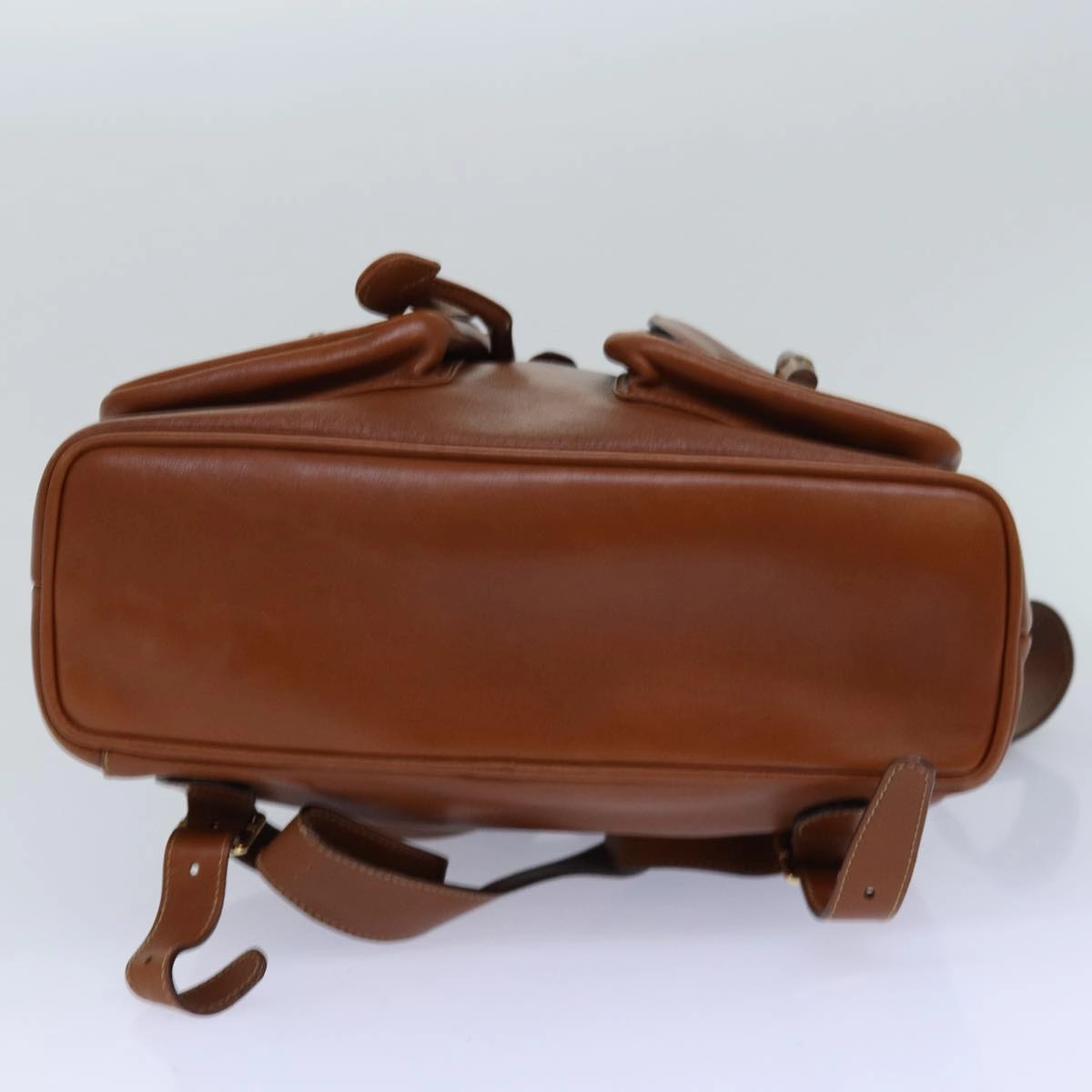 Gucci Bamboo  Leather Backpack Bag ()