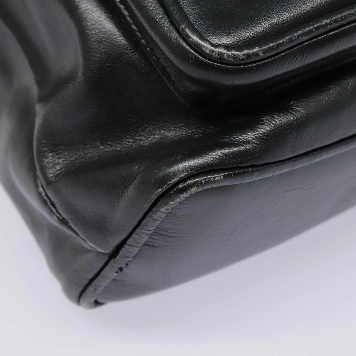 Gucci Bamboo  Leather Backpack Bag
