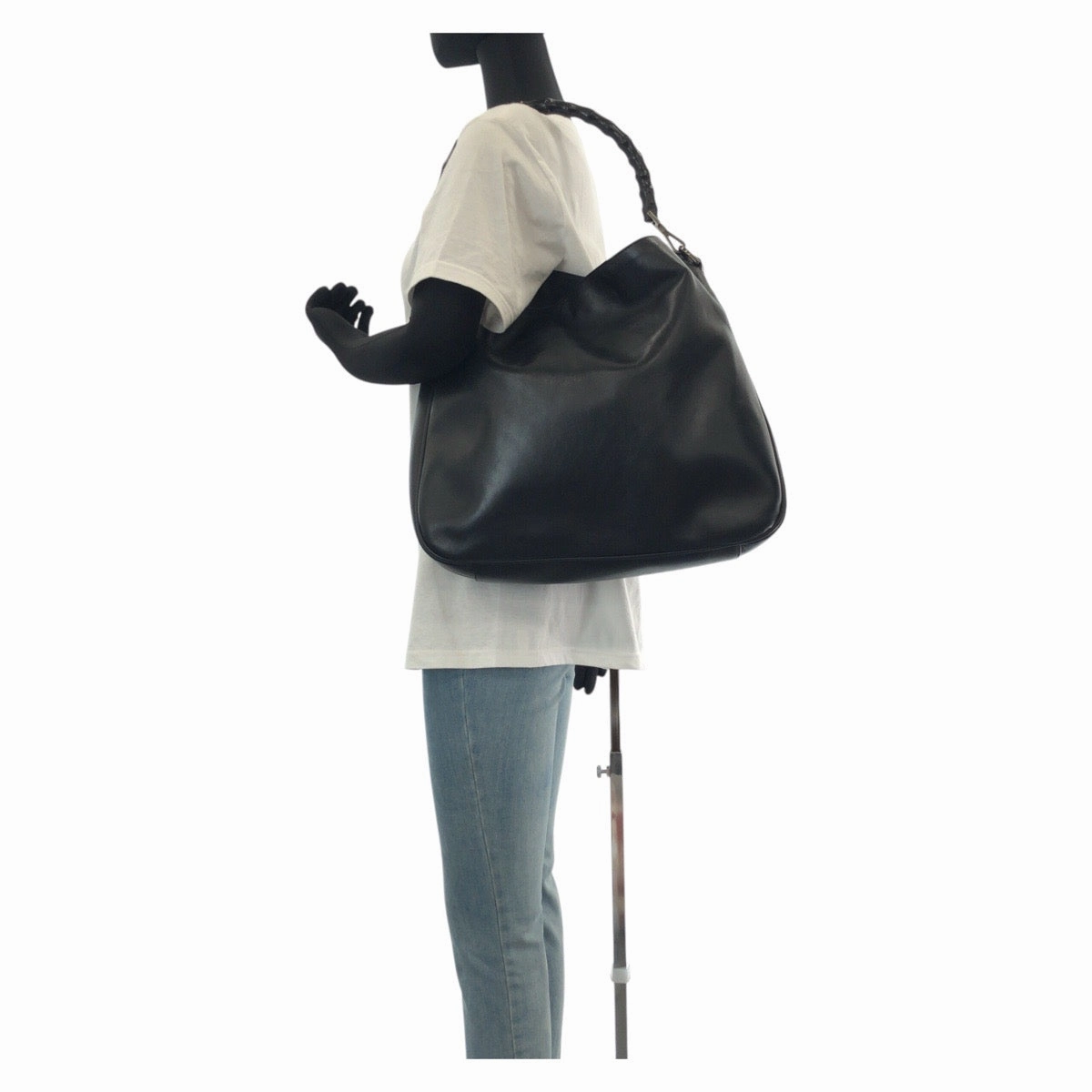 Gucci Bamboo Leather Shoulder Bag