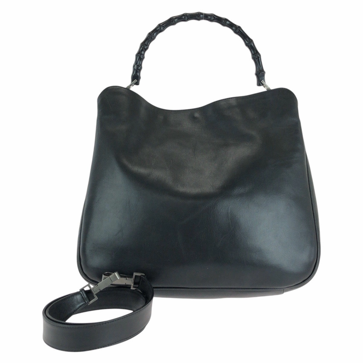 Gucci Bamboo Leather Shoulder Bag