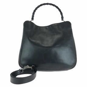 Gucci Bamboo Leather Shoulder Bag