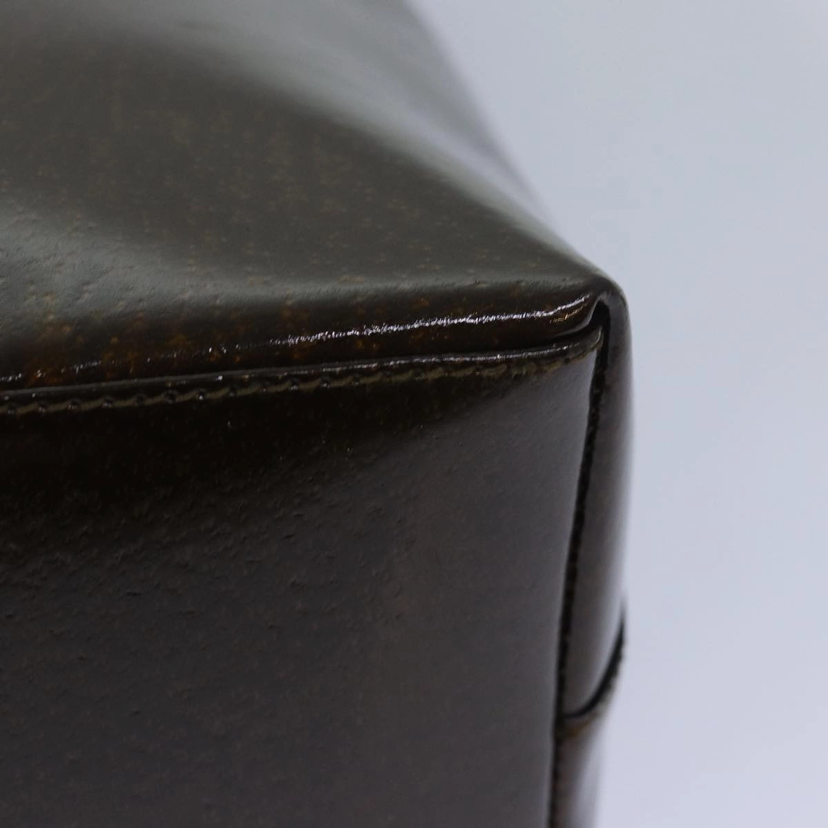 GUCCI Bamboo Shoulder Bag Enamel Brown 001 2122 3006  81842