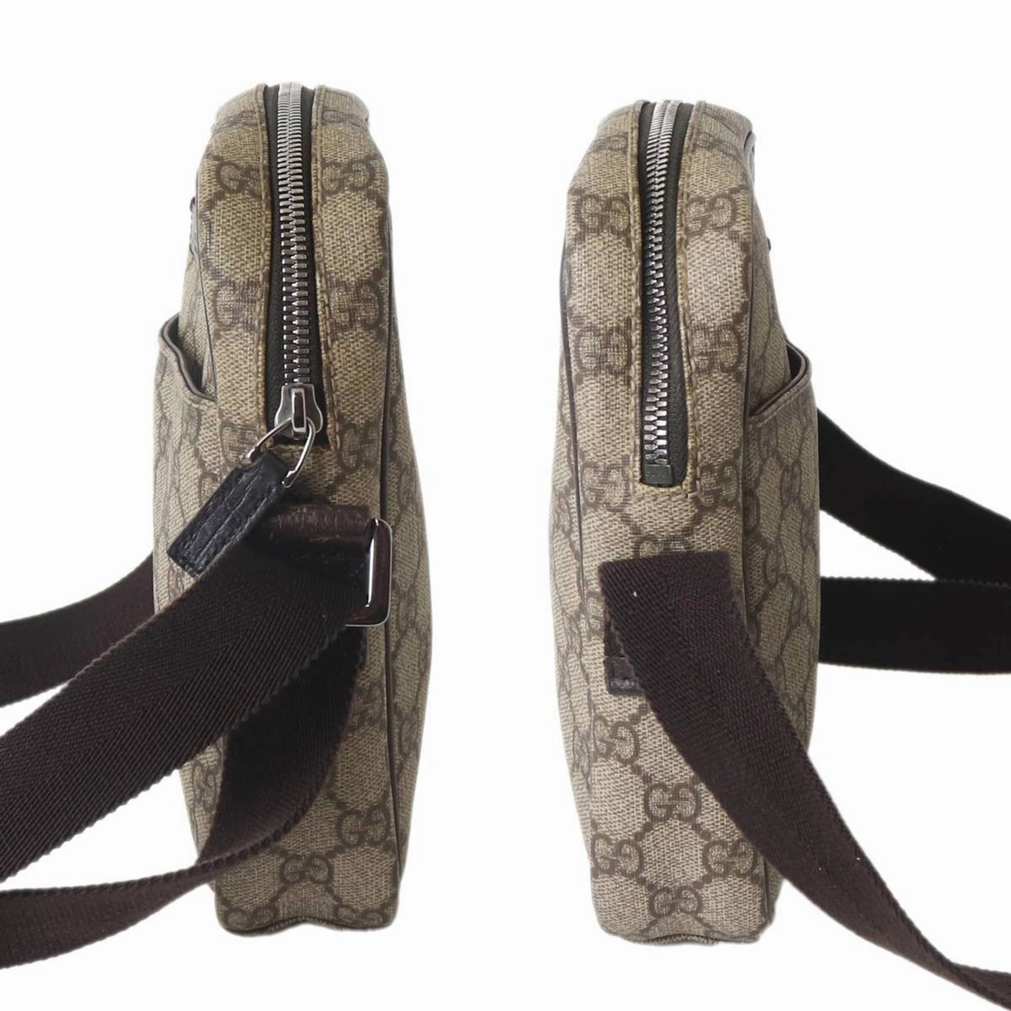 Gucci Beige Brown Shoulder Bag ()