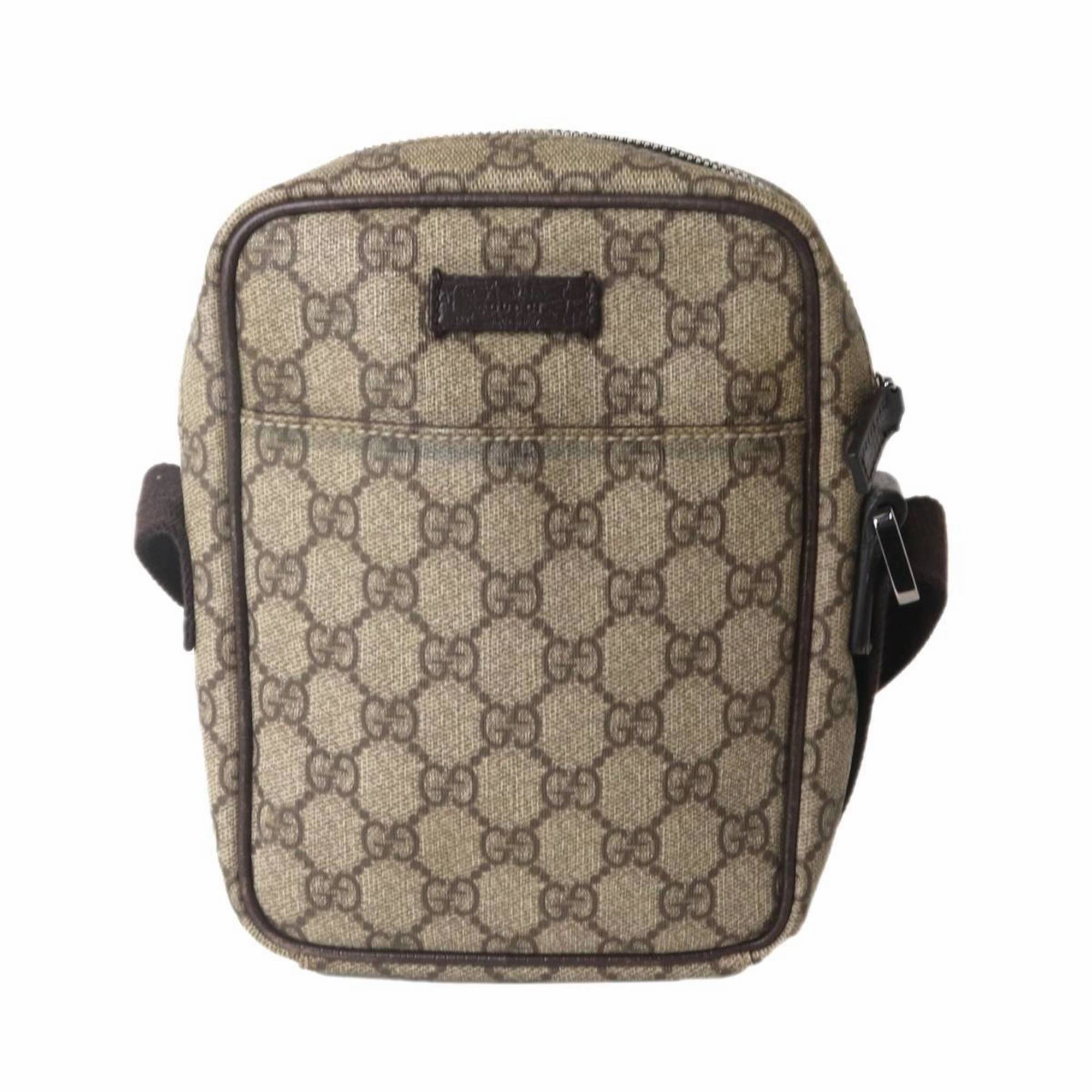 Gucci Beige Brown Shoulder Bag ()